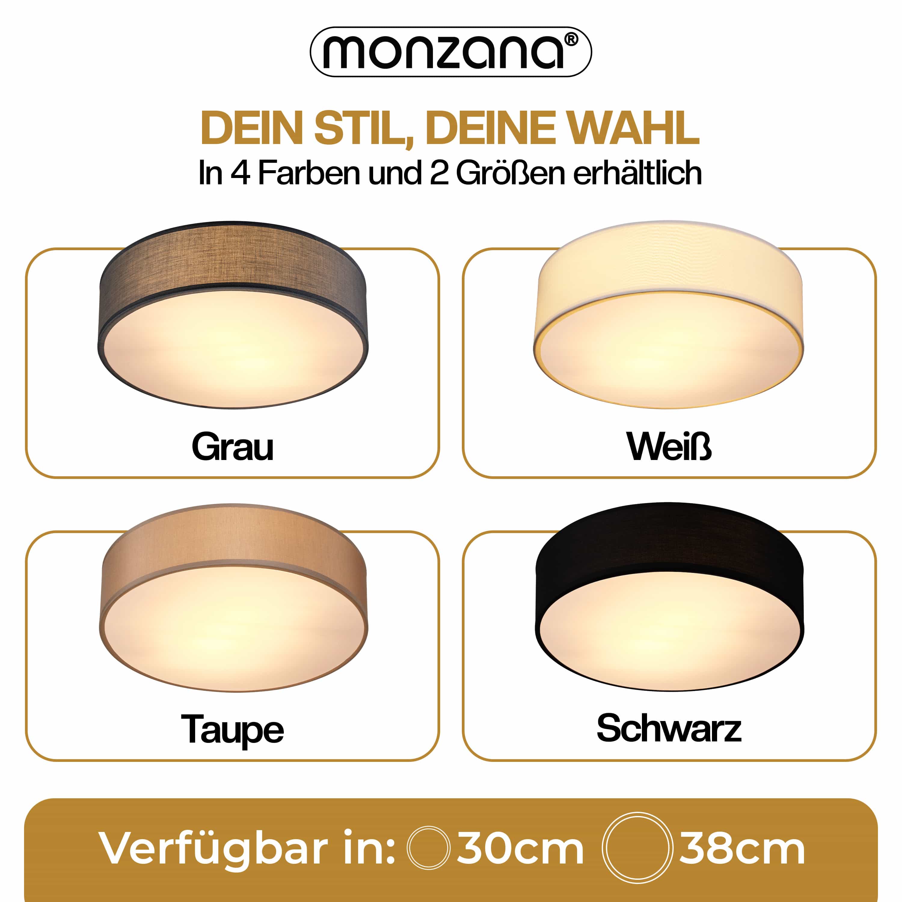 Plafondlamp\u0020Taupe\u0020Stof\u0020\u00F838cm Plafondlamp\u0020Taupe\u0020Stof\u0020\u00F838cm