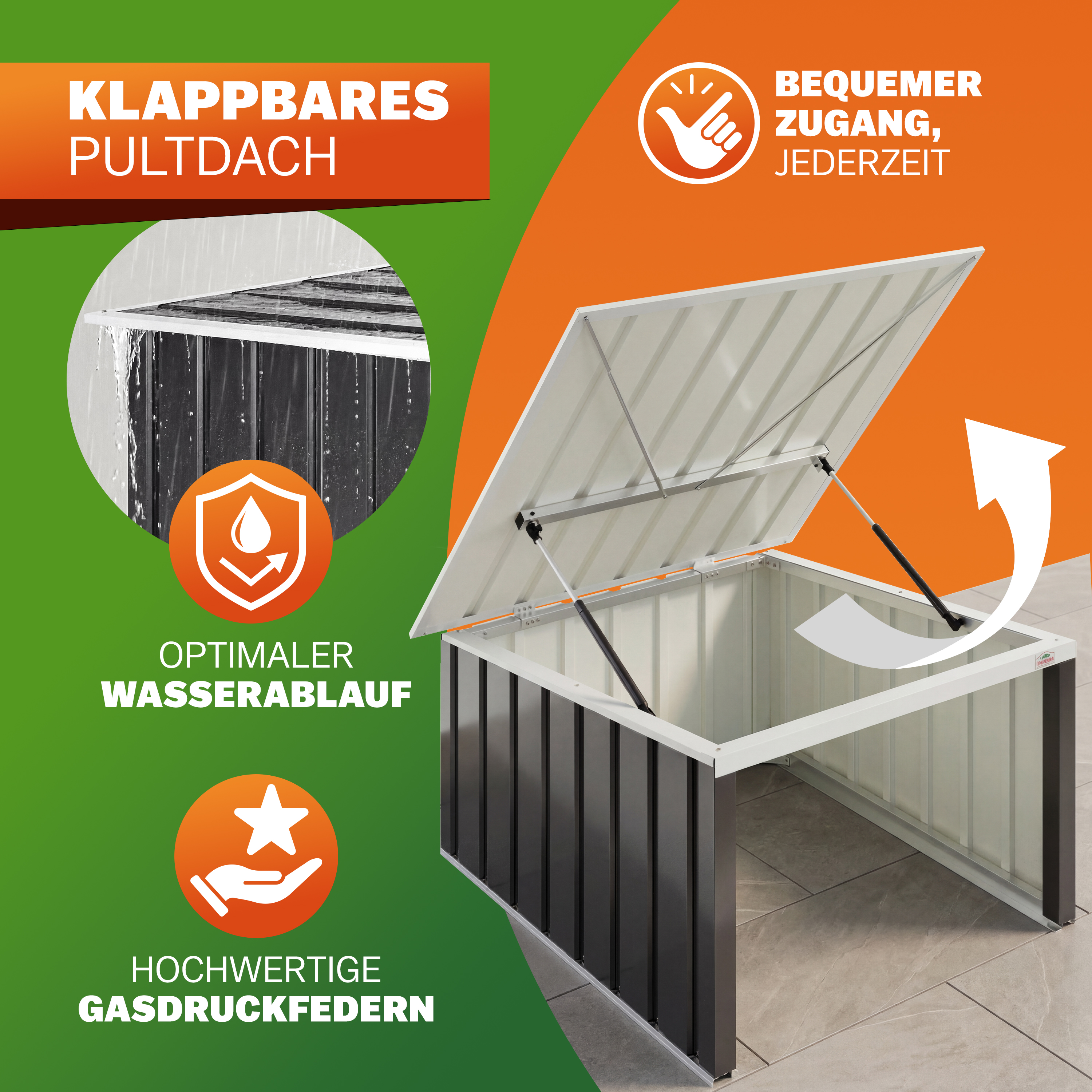 Robotmaaier\u0020Garage\u0020Antraciet\u0020Metaal\u002089x90x54cm
