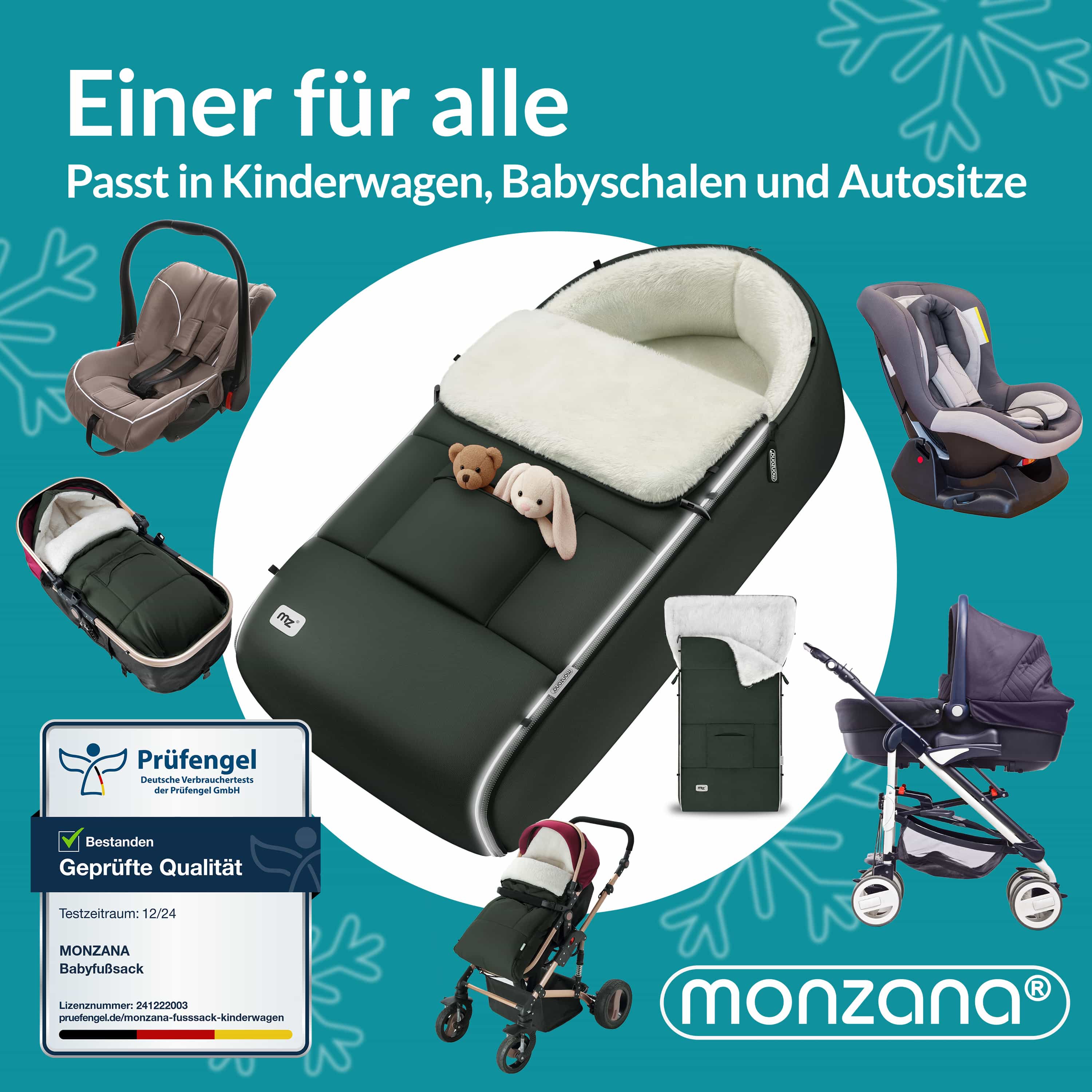 Voetenzak\u0020voor\u0020kinderwagen\u0020Grijsgroen\u0020gevoerd Voetenzak\u0020voor\u0020kinderwagen\u0020Grijsgroen\u0020gevoerd