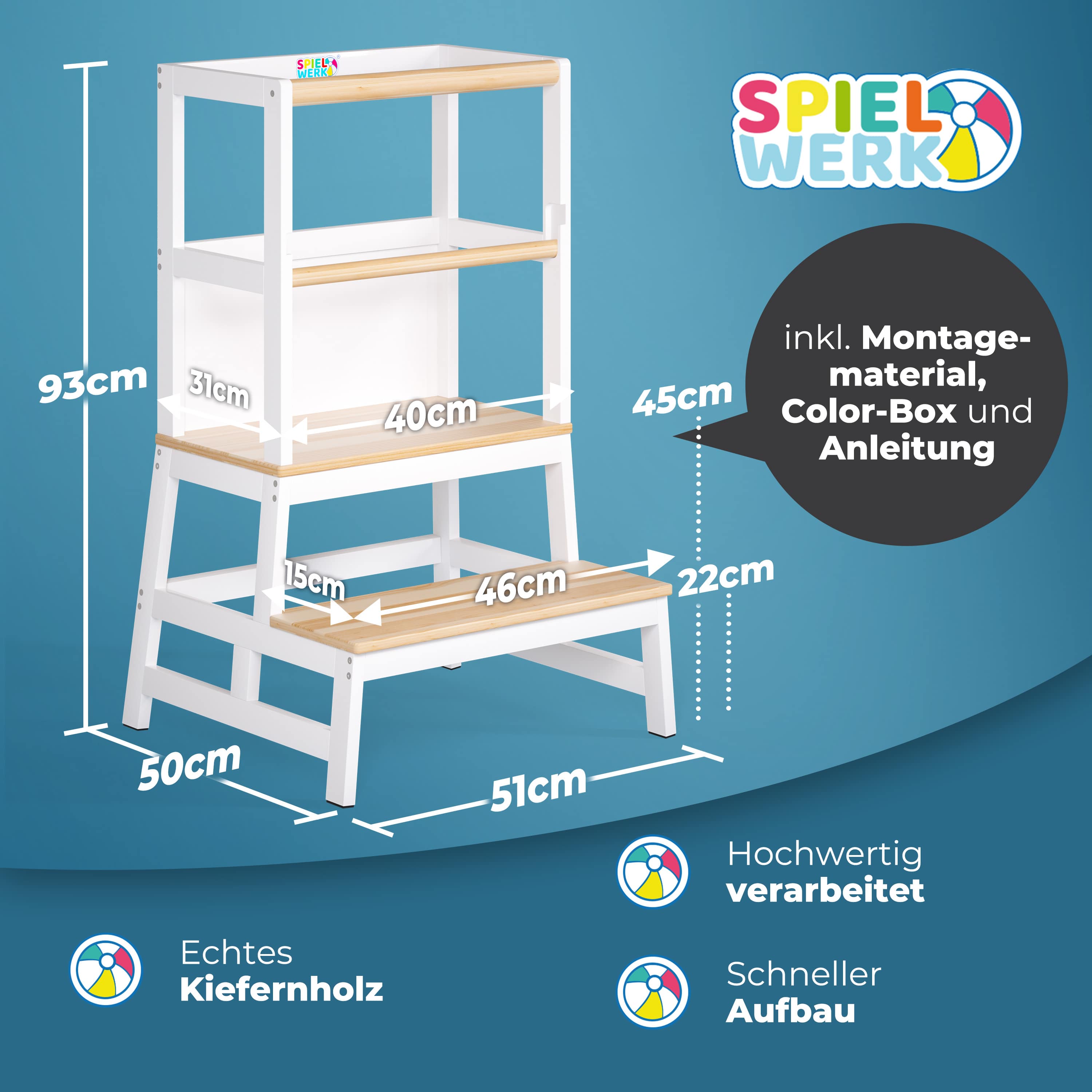 Leertoren\u0020Barn\u0020Wit\u002FNaturel\u0020grenenhout\u002093x51x50cm Leertoren\u0020Barn\u0020Wit\u002FNaturel\u0020grenenhout\u002093x51x50cm