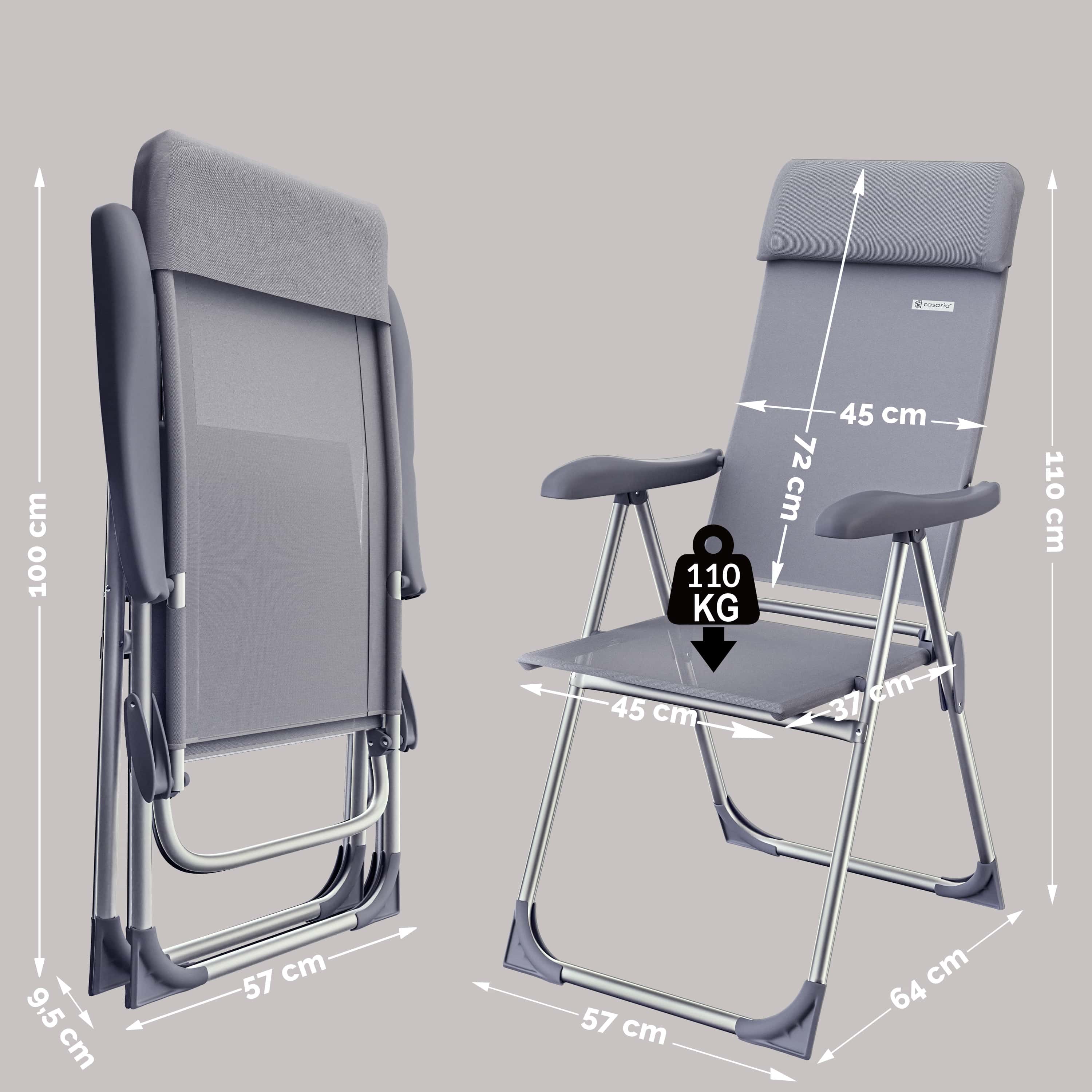 Tuinstoel\u0020met\u0020Hoge\u0020Rugleuning\u00204\u0020Stuks\u0020Zilver\u0020Aluminium Tuinstoel\u0020met\u0020Hoge\u0020Rugleuning\u00204\u0020Stuks\u0020Zilver\u0020Aluminium