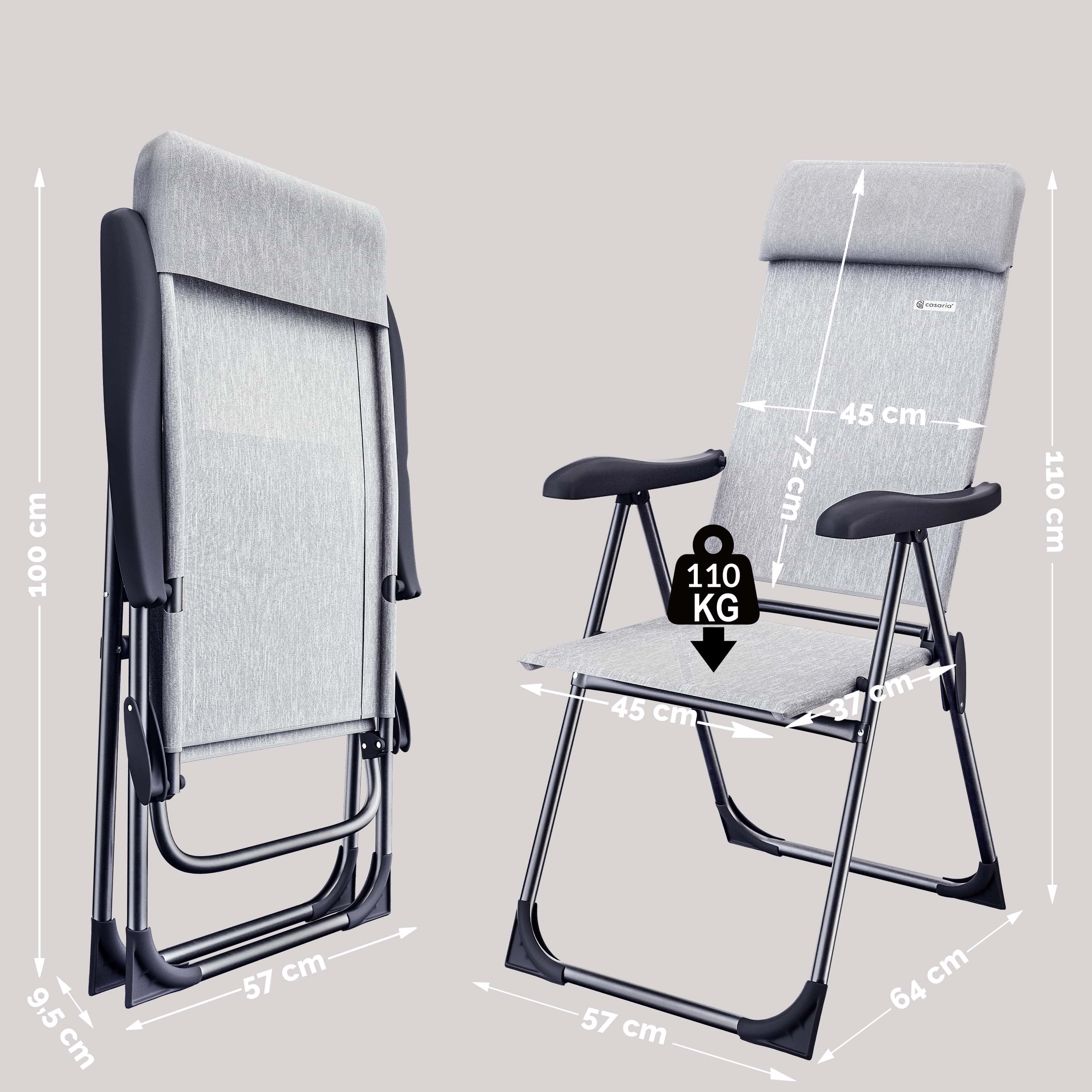 Tuinstoel\u0020met\u0020Hoge\u0020Rugleuning\u00204\u0020Stuks\u0020Grijs\u002Dmelange\u0020Aluminium Tuinstoel\u0020met\u0020Hoge\u0020Rugleuning\u00204\u0020Stuks\u0020Grijs\u002Dmelange\u0020Aluminium