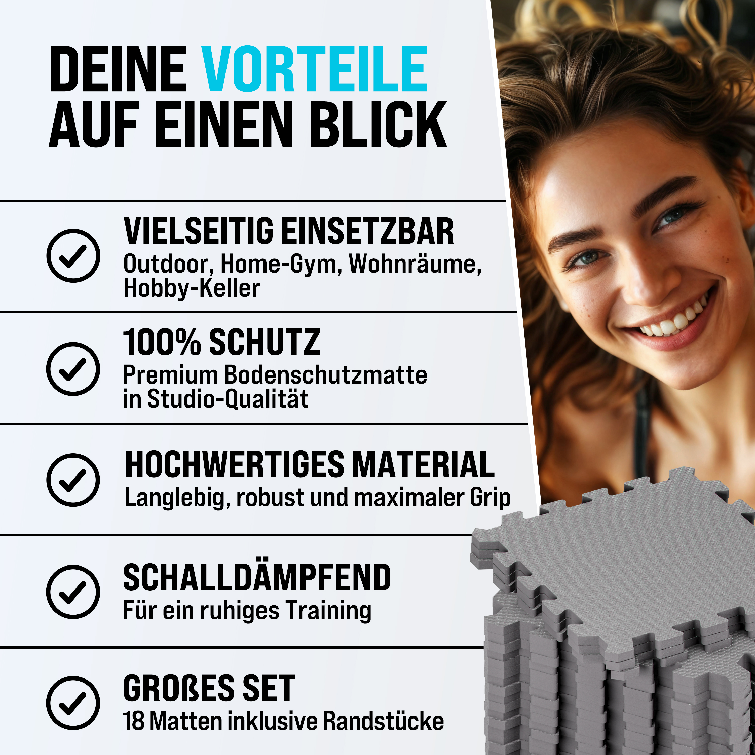 Vloerbescherming\u002Fpuzzelmat\u0020Set\u0020van\u002018\u0020Grijs\u0020175x88x1cm Vloerbescherming\u002Fpuzzelmat\u0020Set\u0020van\u002018\u0020Grijs\u0020175x88x1cm
