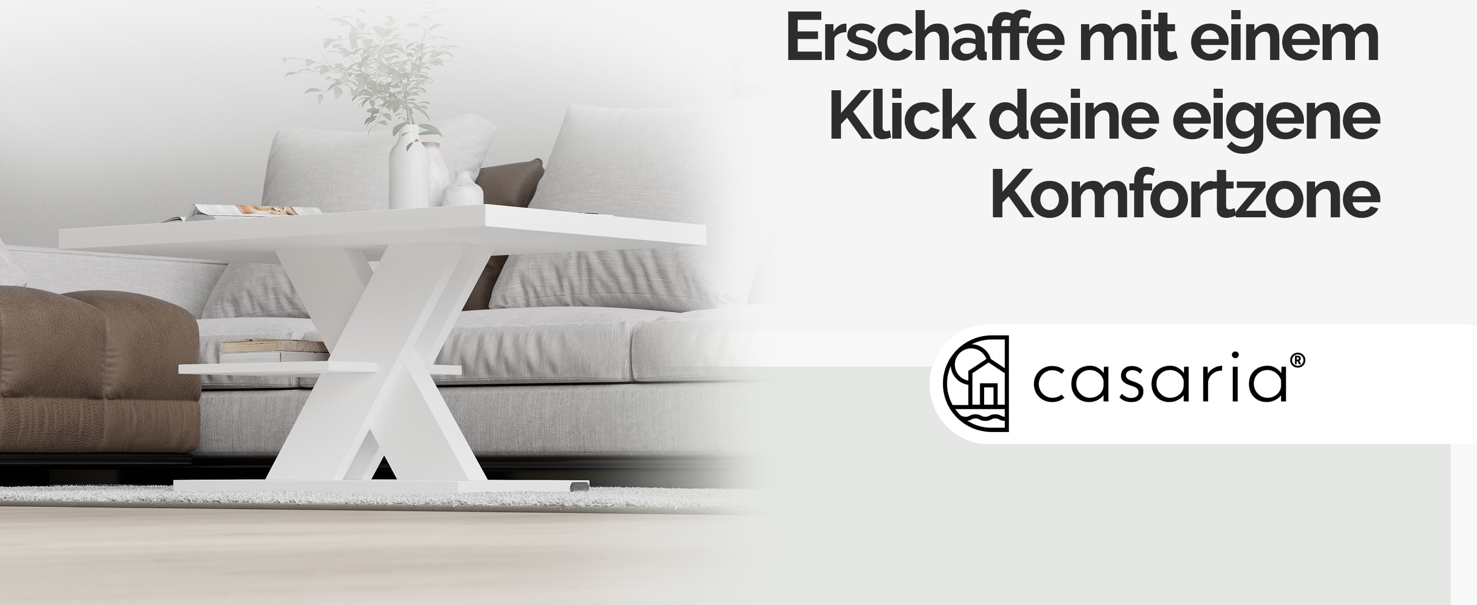 Salontafel\u0020Detroit\u0020Wit\u002090x60x45cm