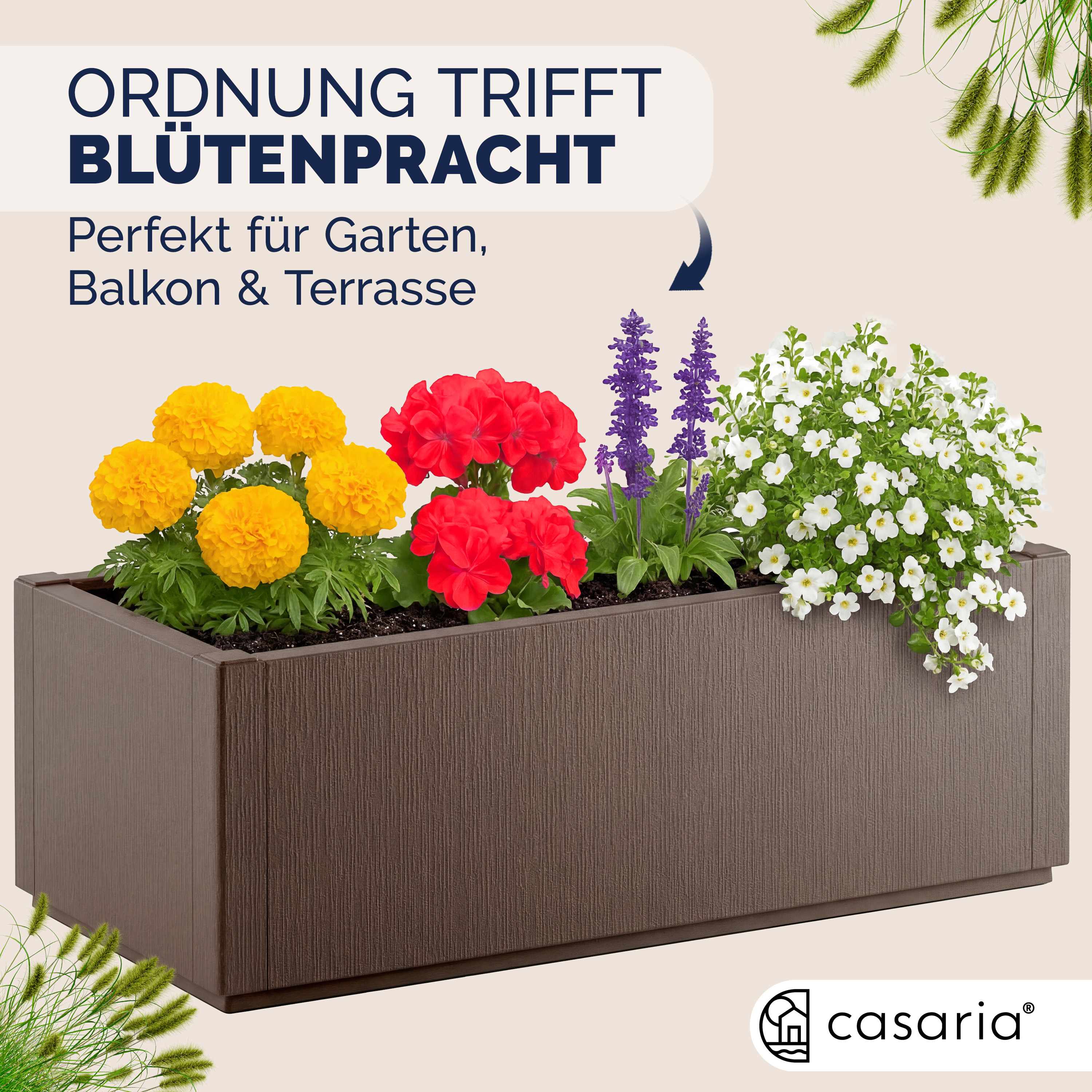 Bloempot\u0020Ethica\u0020Bruin\u0020plastic\u002080x36x36cm