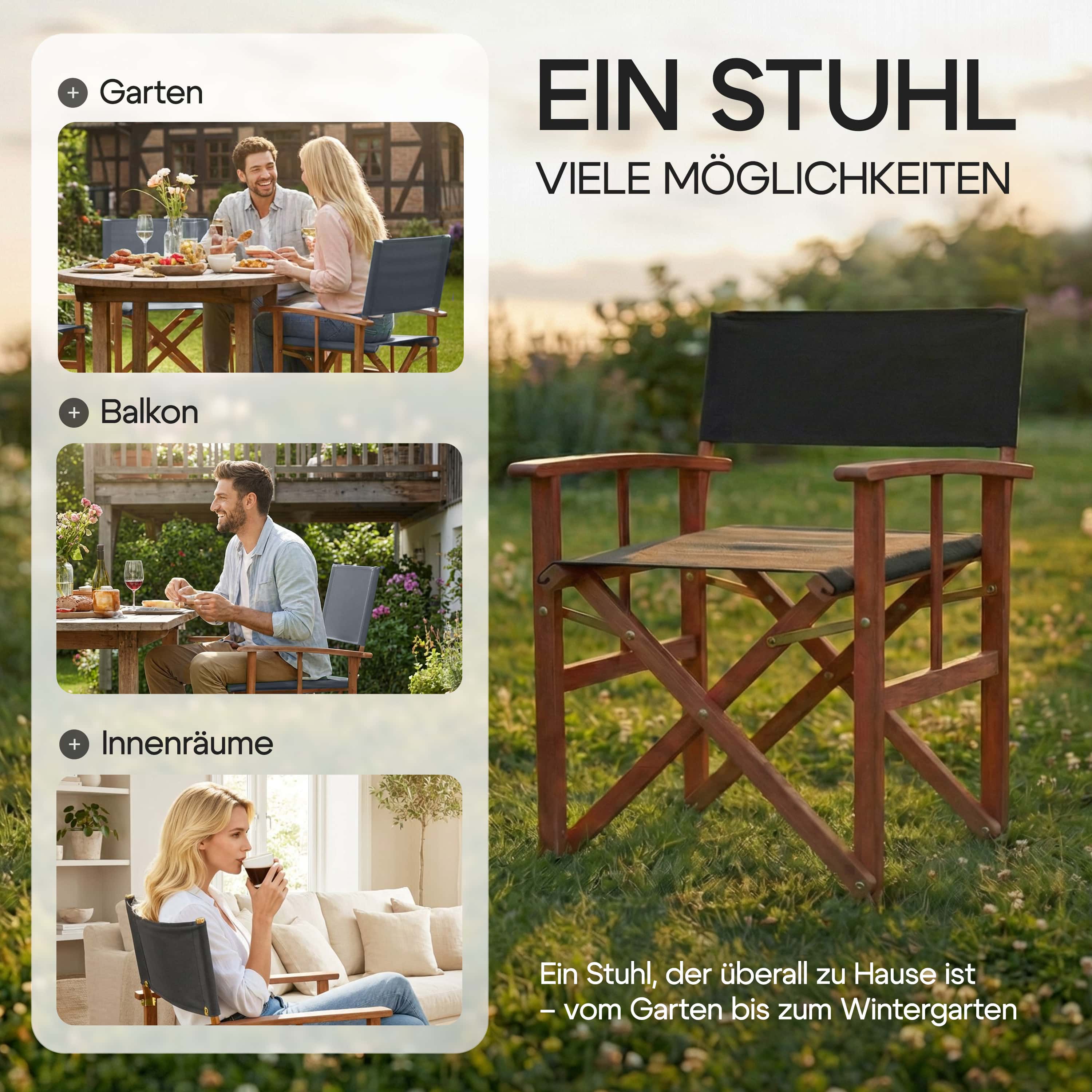 Regisseursstoel\u0020antraciet\u0020set\u0020van\u00202\u0020eucalyptushout\u0020FSC\u00AE\u002Dgecertificeerd\u0020Inklapbare\u0020tuinstoel\u0020tot\u0020160\u0020kg