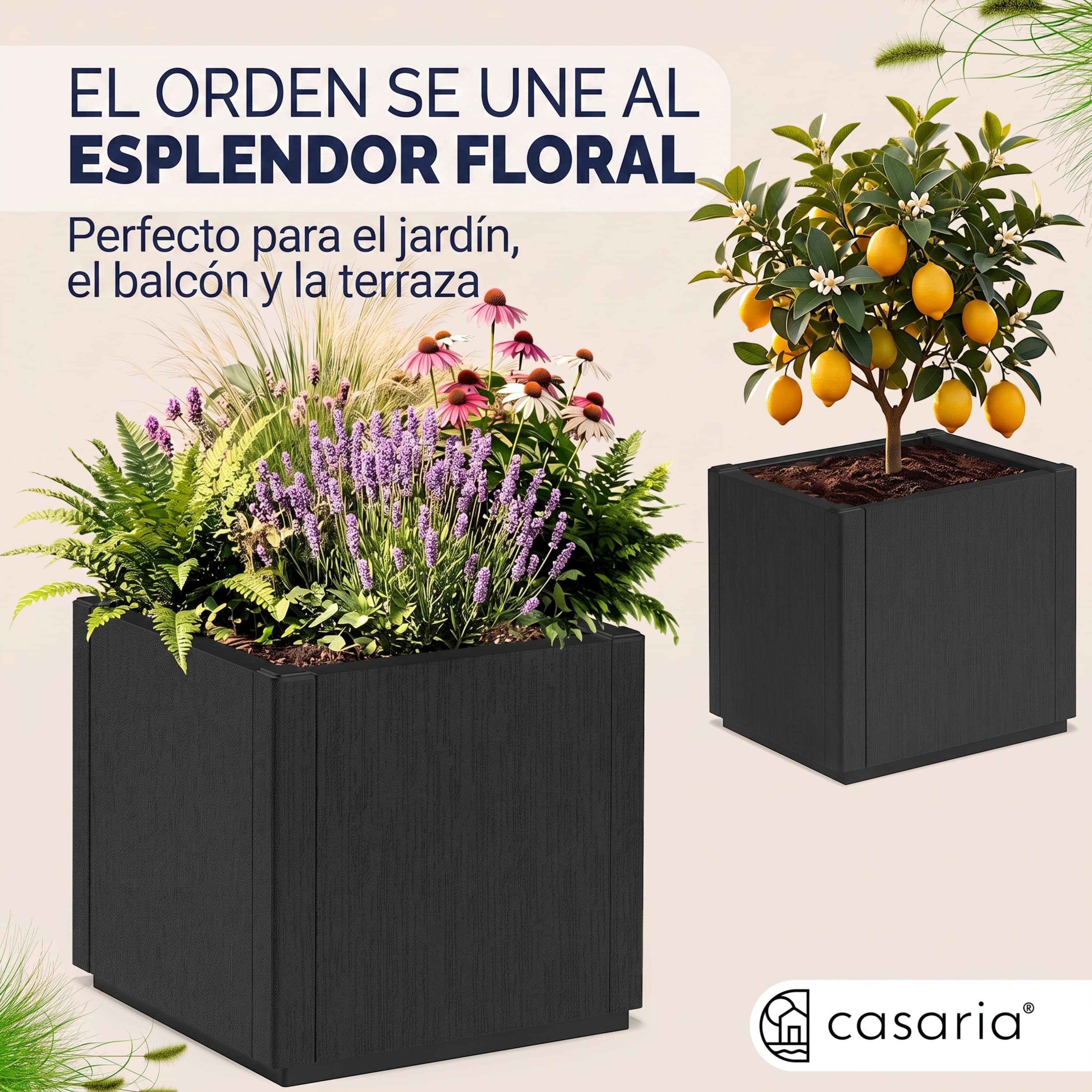 Bloempot\u0020Ethica\u0020antraciet\u0020kunststof\u002036x36x35\u0020cm Bloempot\u0020Ethica\u0020antraciet\u0020kunststof\u002036x36x35\u0020cm