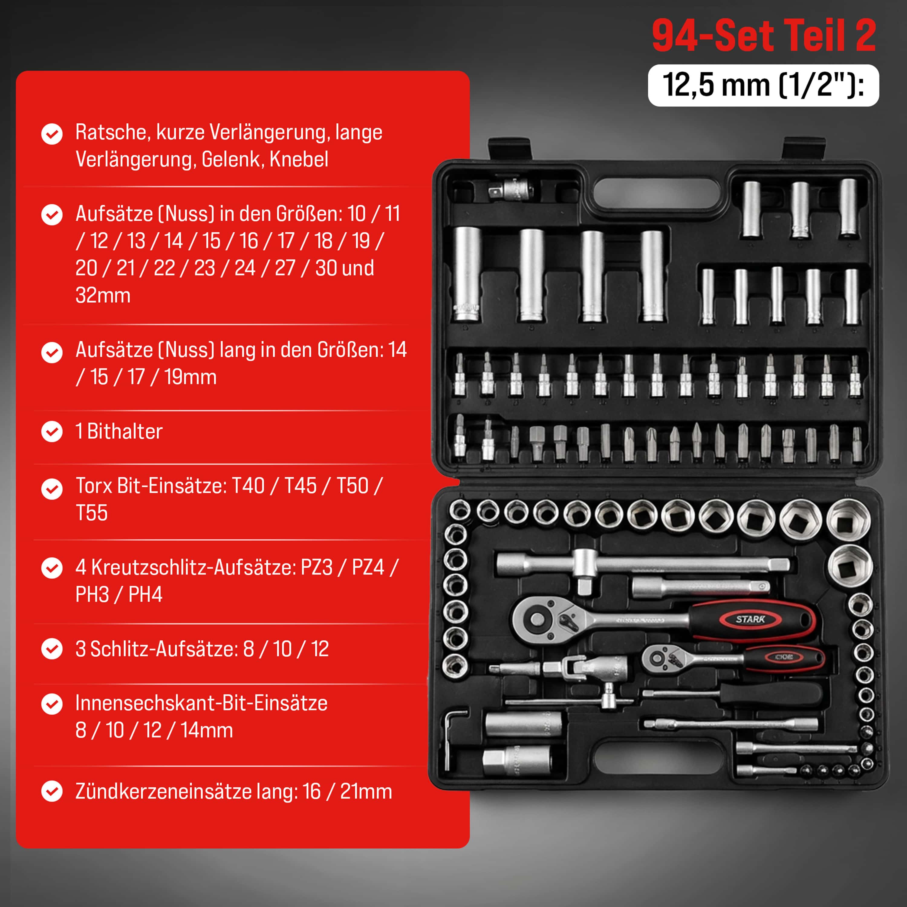 Gereedschapsset\u002094\u002Ddelige\u0020van\u0020chroom\u0020vanadium\u0020staal\u0020\u002B\u0020handschoenen
