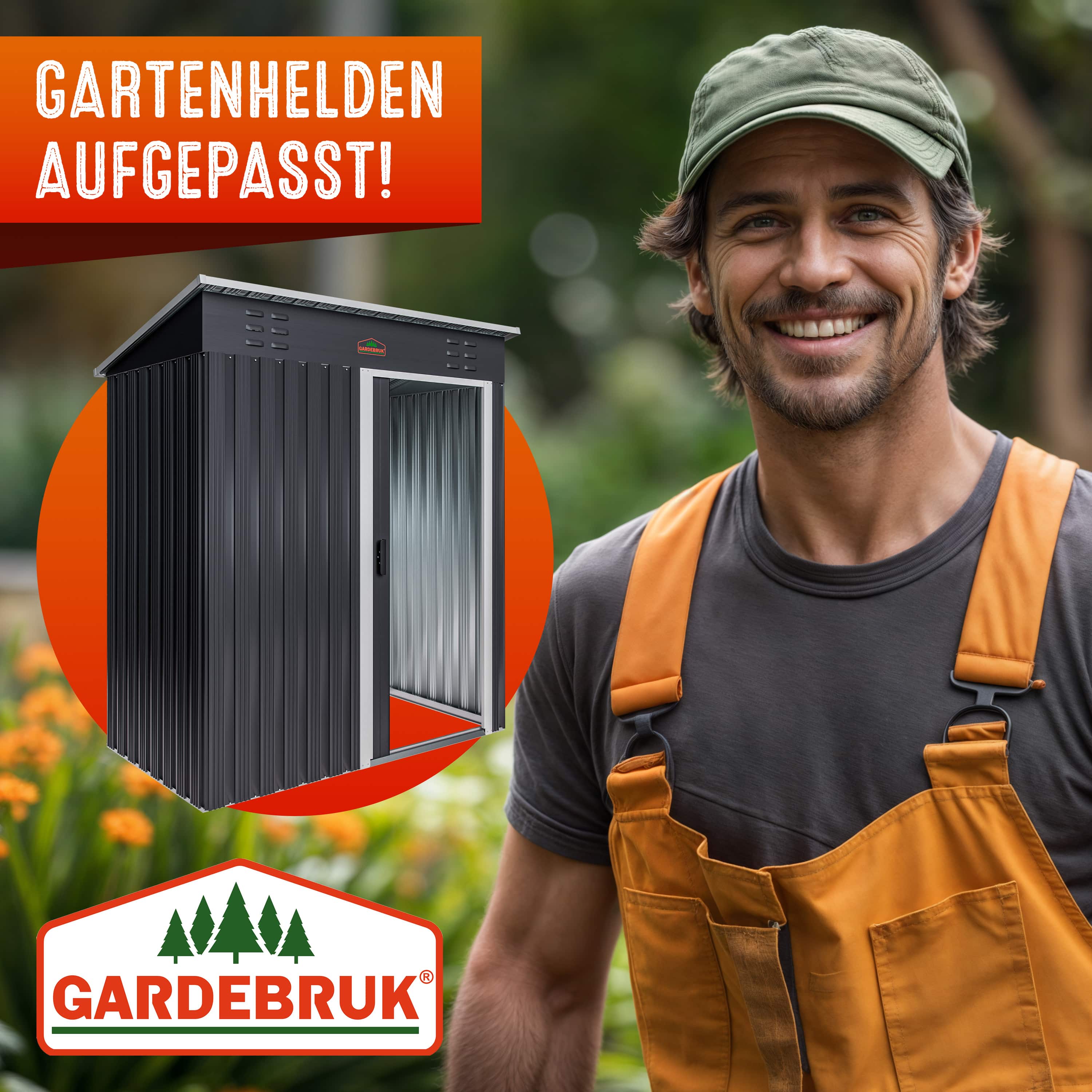 Tuinhuis\u0020Antraciet\u002FWit\u0020Staal\u0020164x84x182cm\u0020Schuifdeur