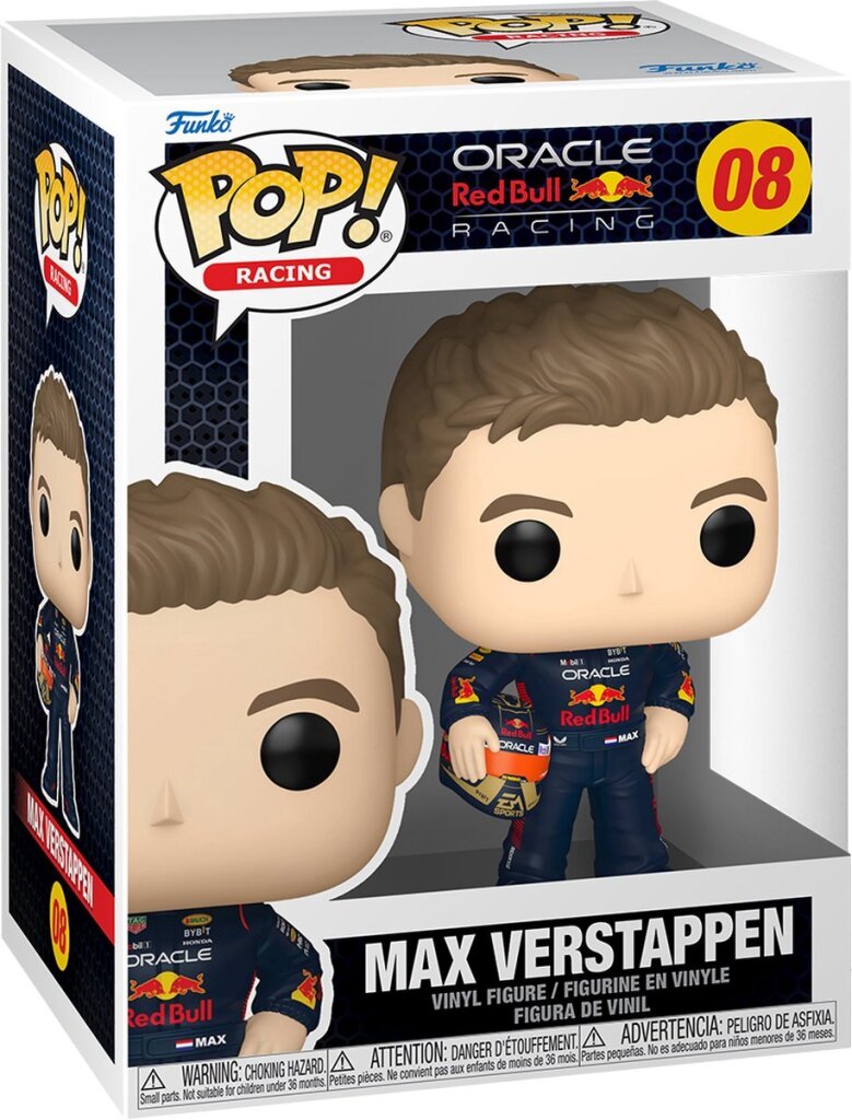 Funko\u0020Pop\u0021\u0020Formula\u00201\u0020Max\u0020Verstappen\u0020met\u0020Helm