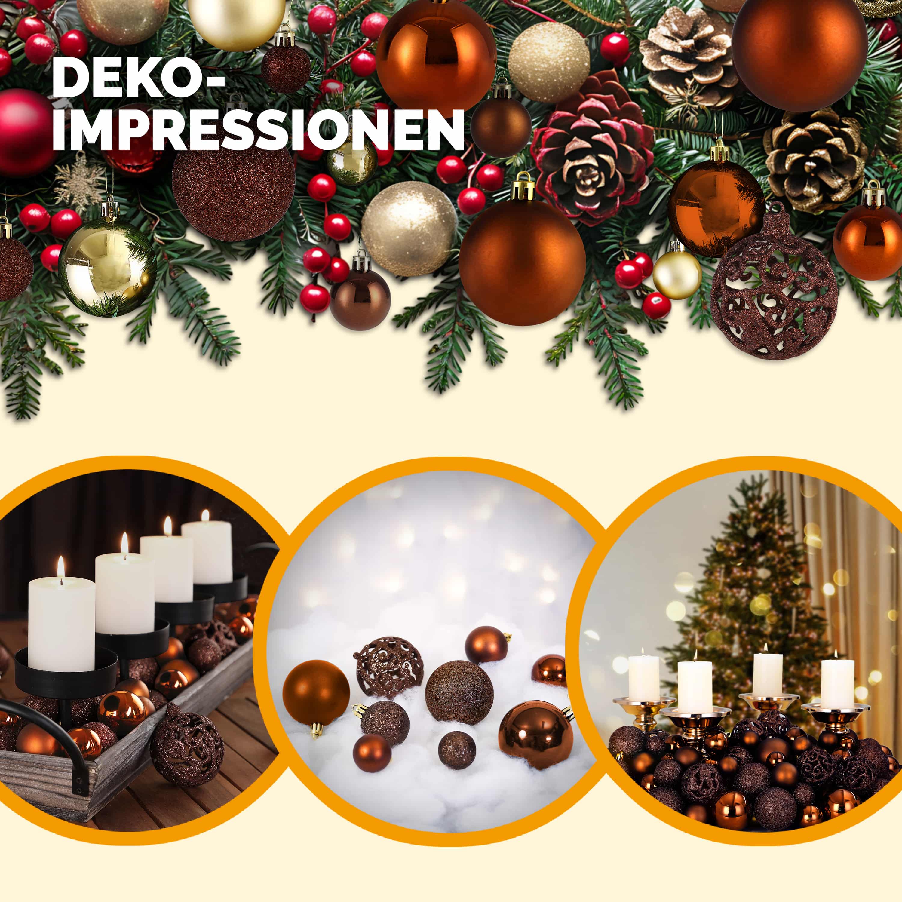 Kerstballen\u0020Bruin\u0020100\u002Ddelig Kerstballen\u0020Bruin\u0020100\u002Ddelig