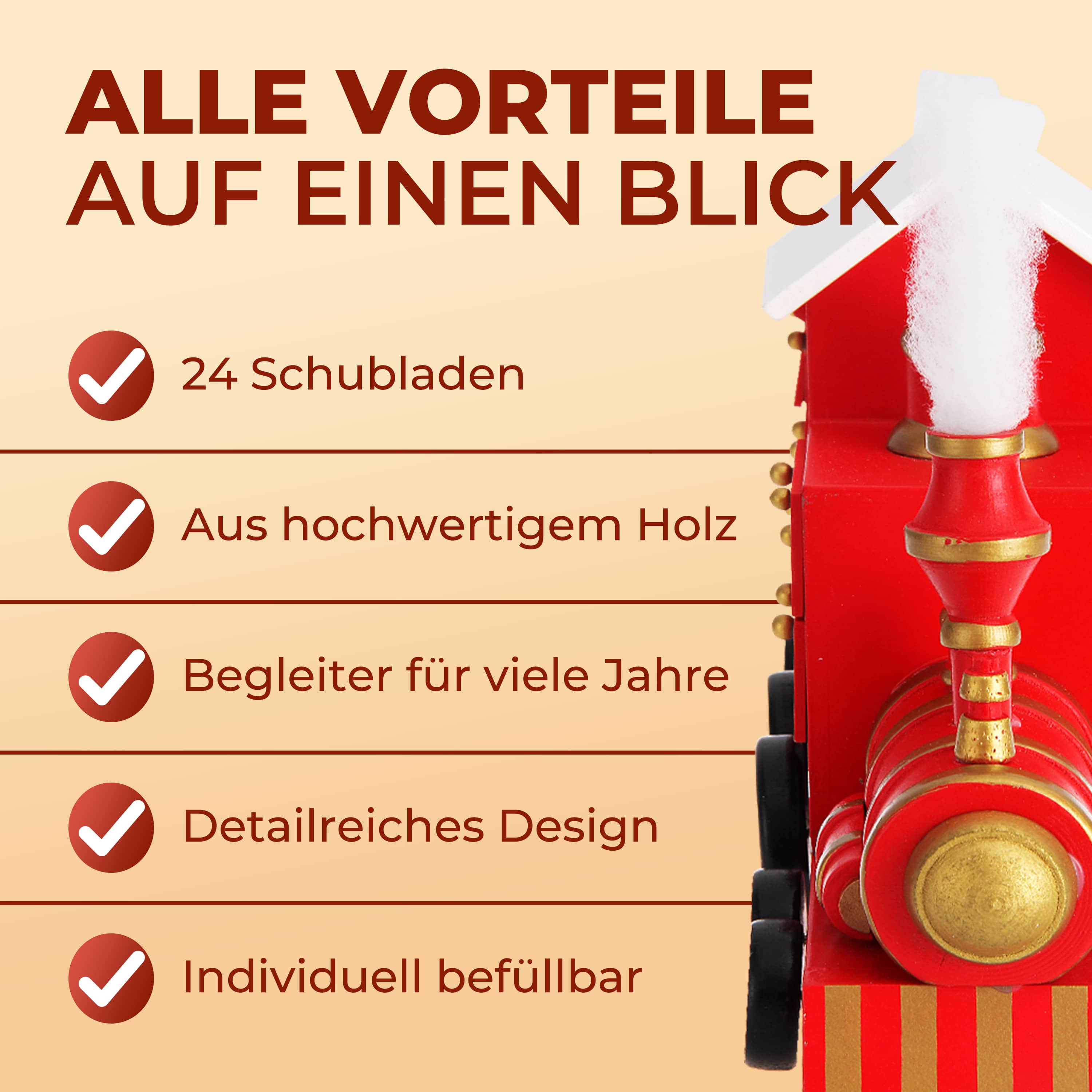 Kerst\u0020Adventkalender\u0020Trein\u0020Rood Kerst\u0020Adventkalender\u0020Trein\u0020Rood