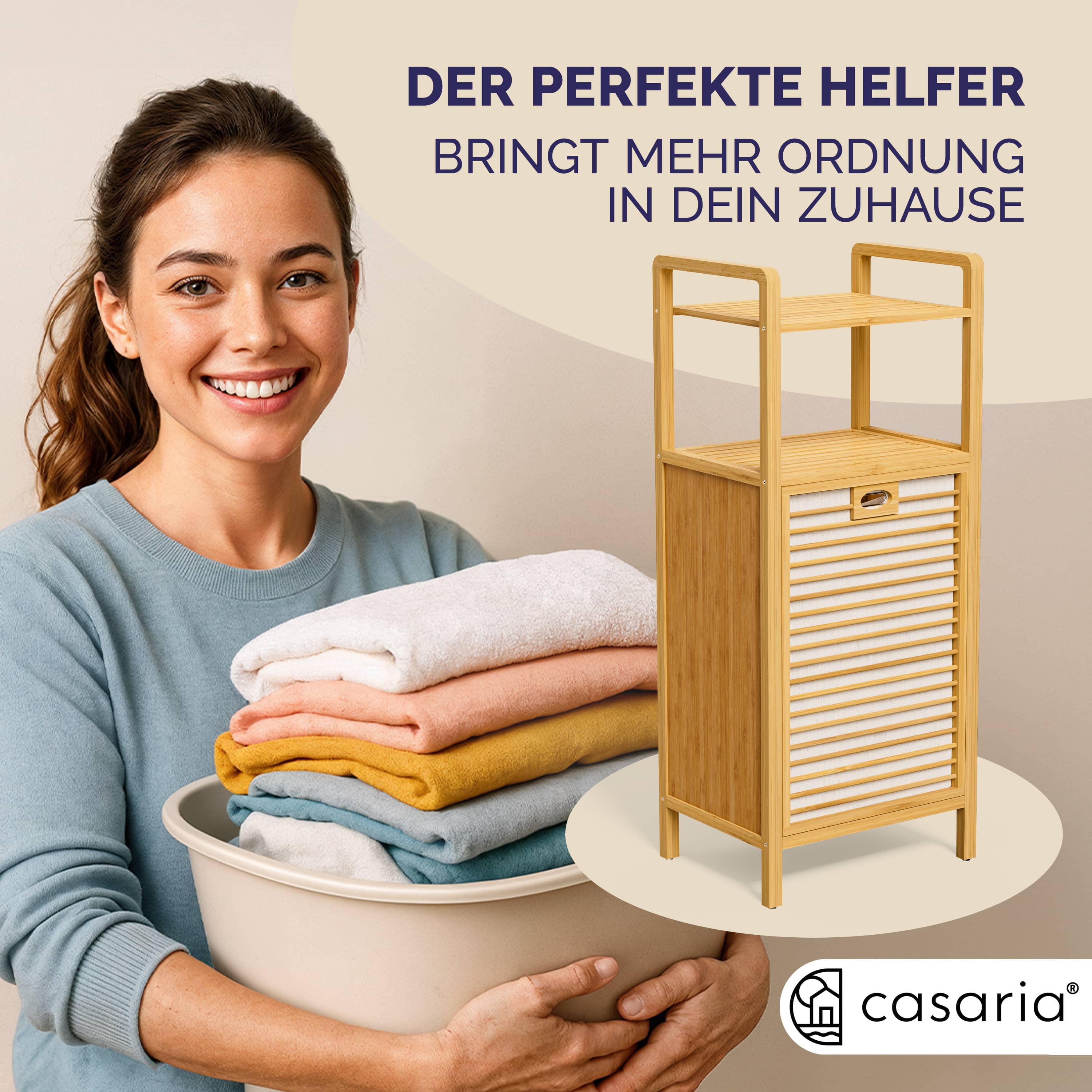 Badkamerkast\u0020met\u0020Wasmand\u0020Bamboe\u002043L Badkamerkast\u0020met\u0020Wasmand\u0020Bamboe\u002043L