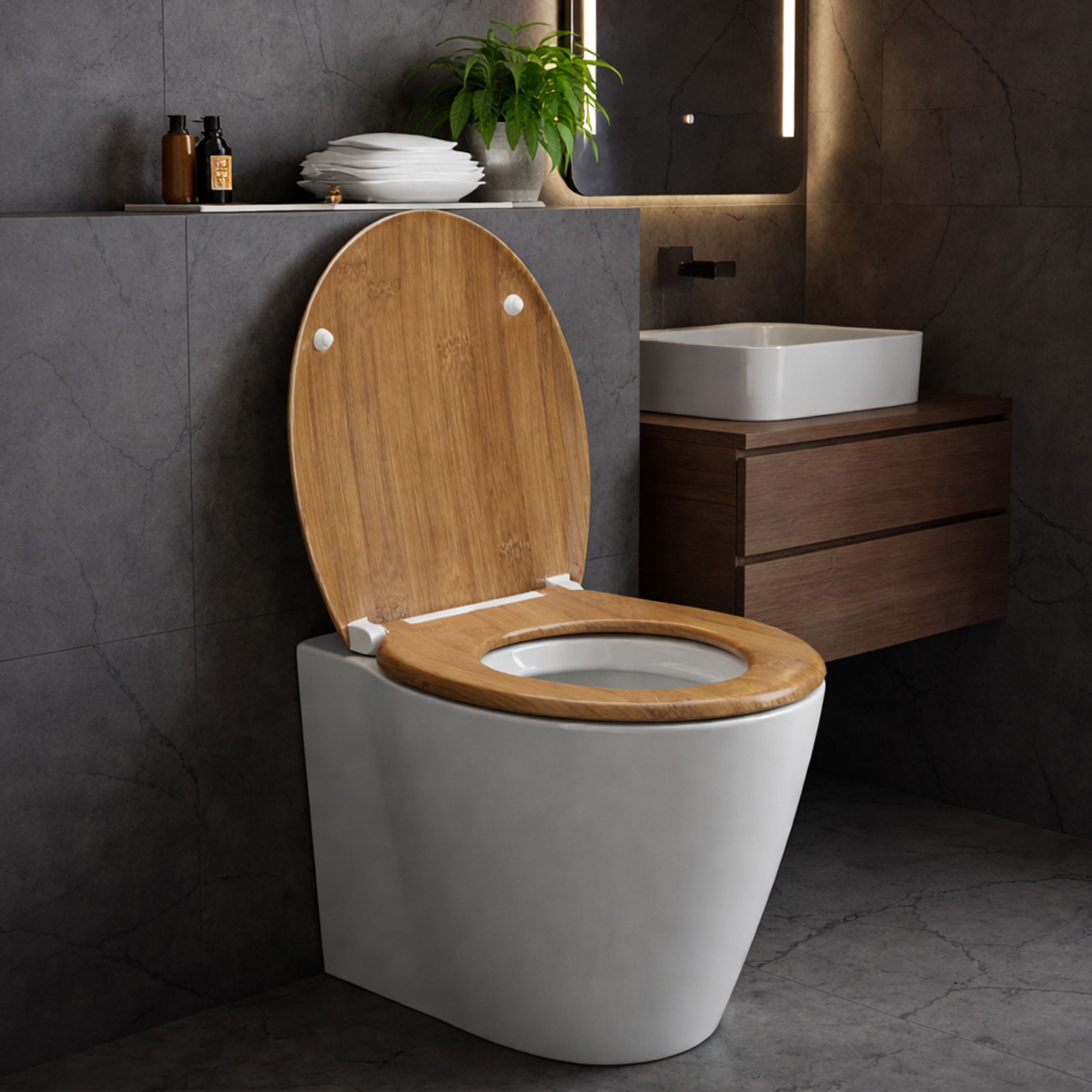Wc\u002Dbril\u0020Bamboemotief
