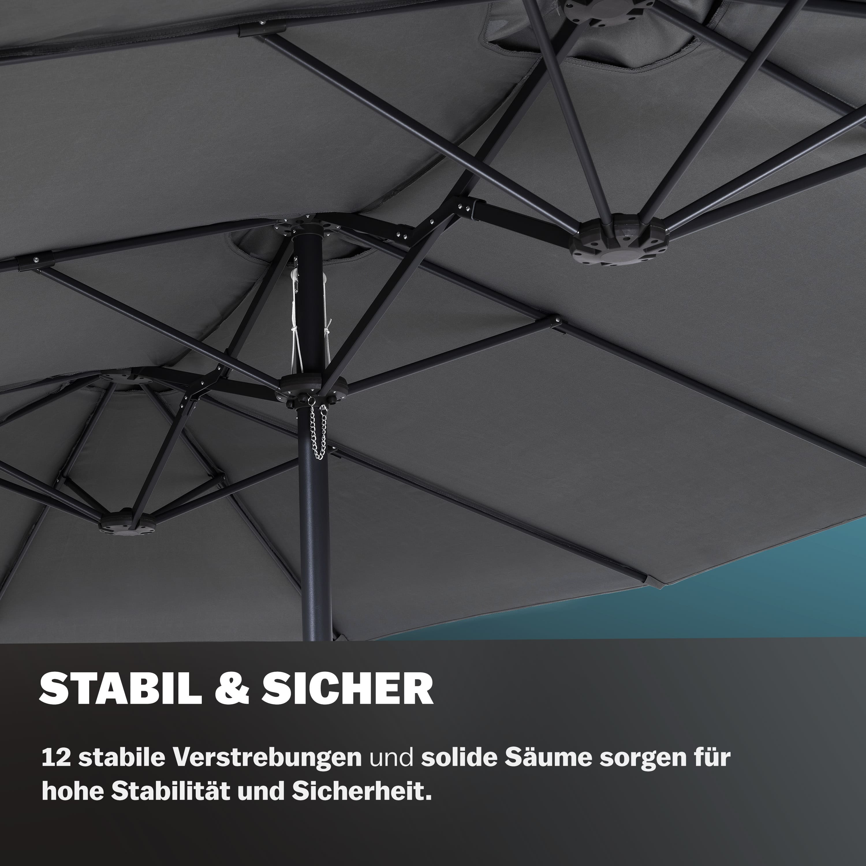 Dubbele\u0020Parasol\u0020Antraciet\u0020met\u0020UV\u002Dbescherming\u002080\u002B Dubbele\u0020Parasol\u0020Antraciet\u0020met\u0020UV\u002Dbescherming\u002080\u002B