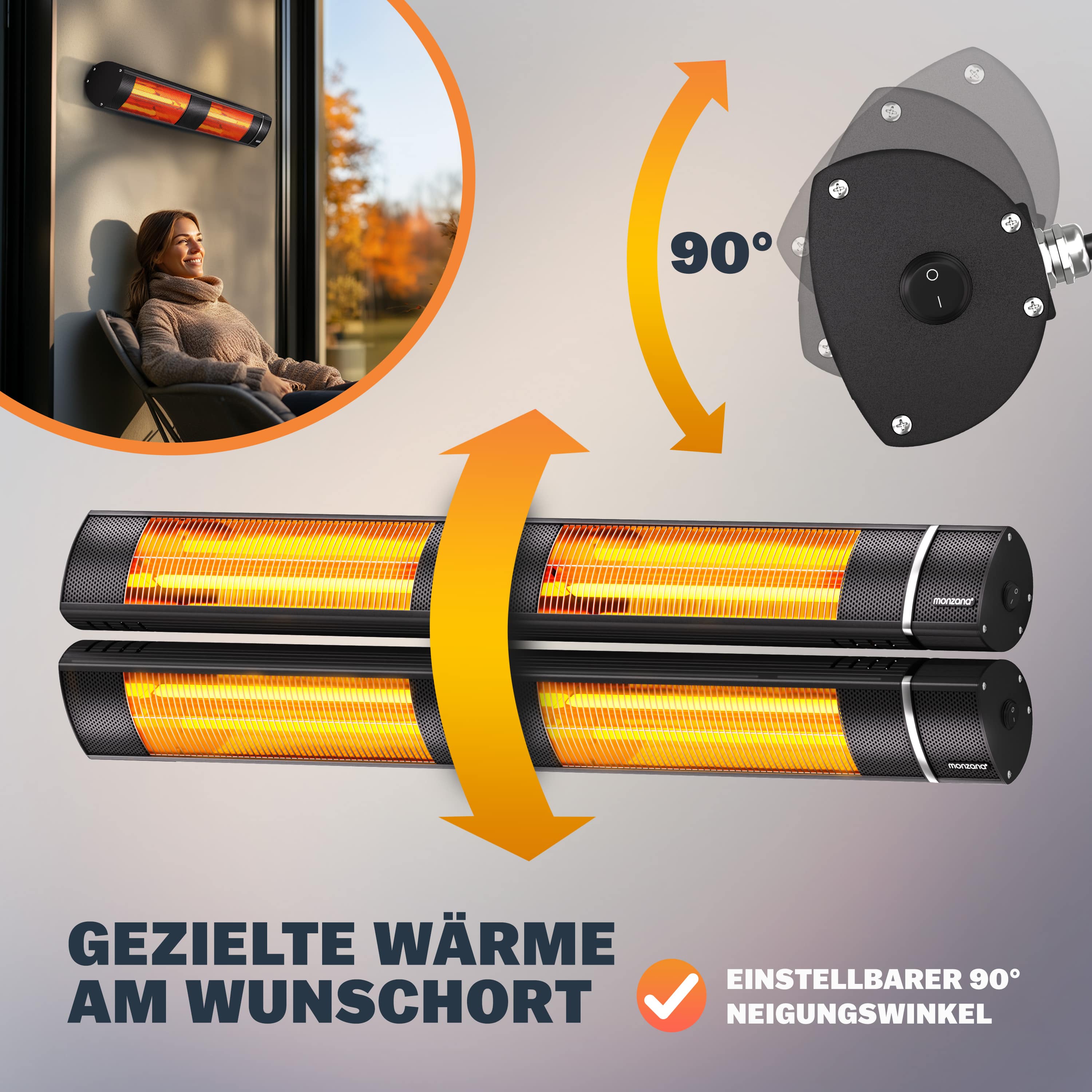 Terrasverwarmer\u0020MZH3000\u0020Zwart\u00203000W Terrasverwarmer\u0020MZH3000\u0020Zwart\u00203000W
