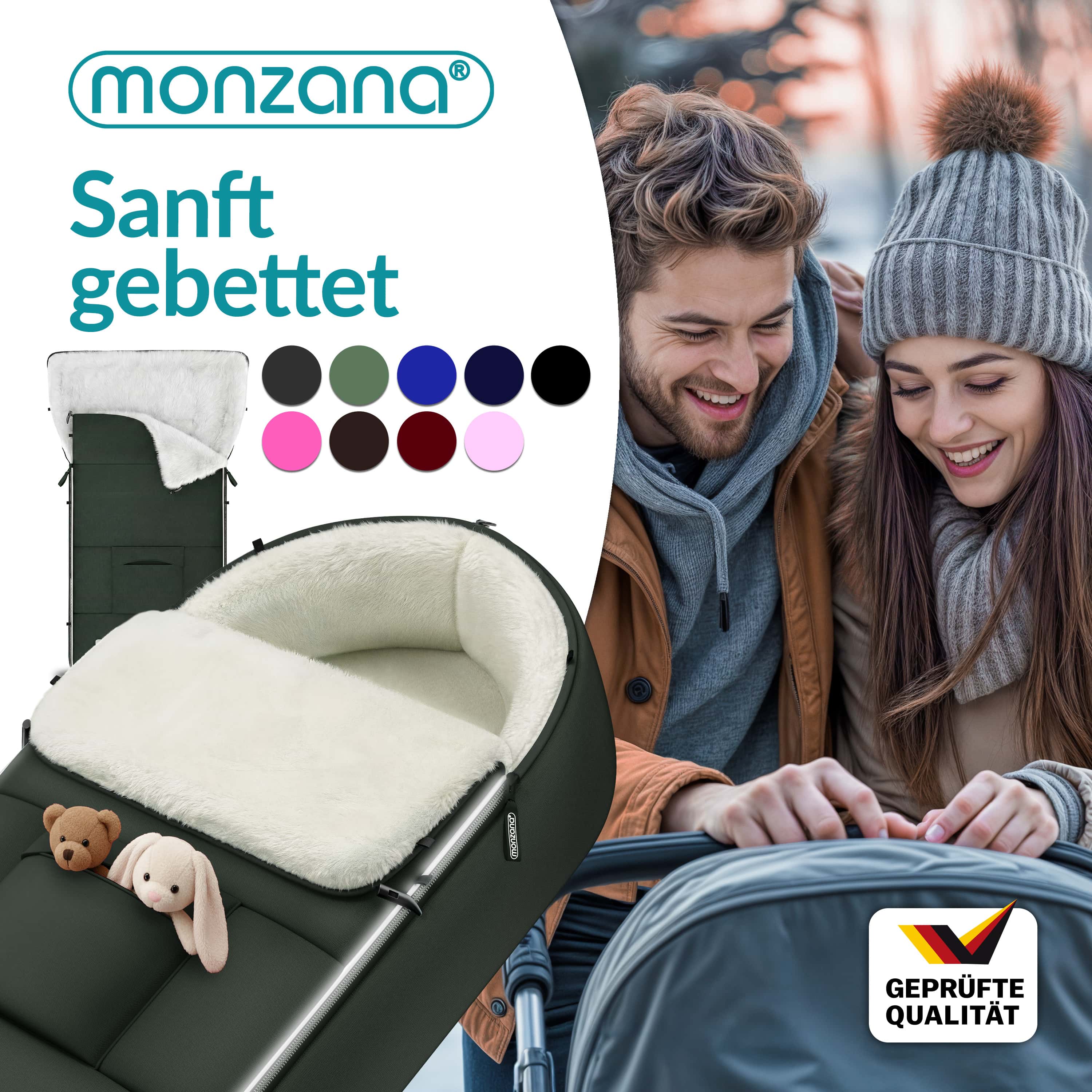 Voetenzak\u0020voor\u0020kinderwagen\u0020Grijsgroen\u0020gevoerd Voetenzak\u0020voor\u0020kinderwagen\u0020Grijsgroen\u0020gevoerd