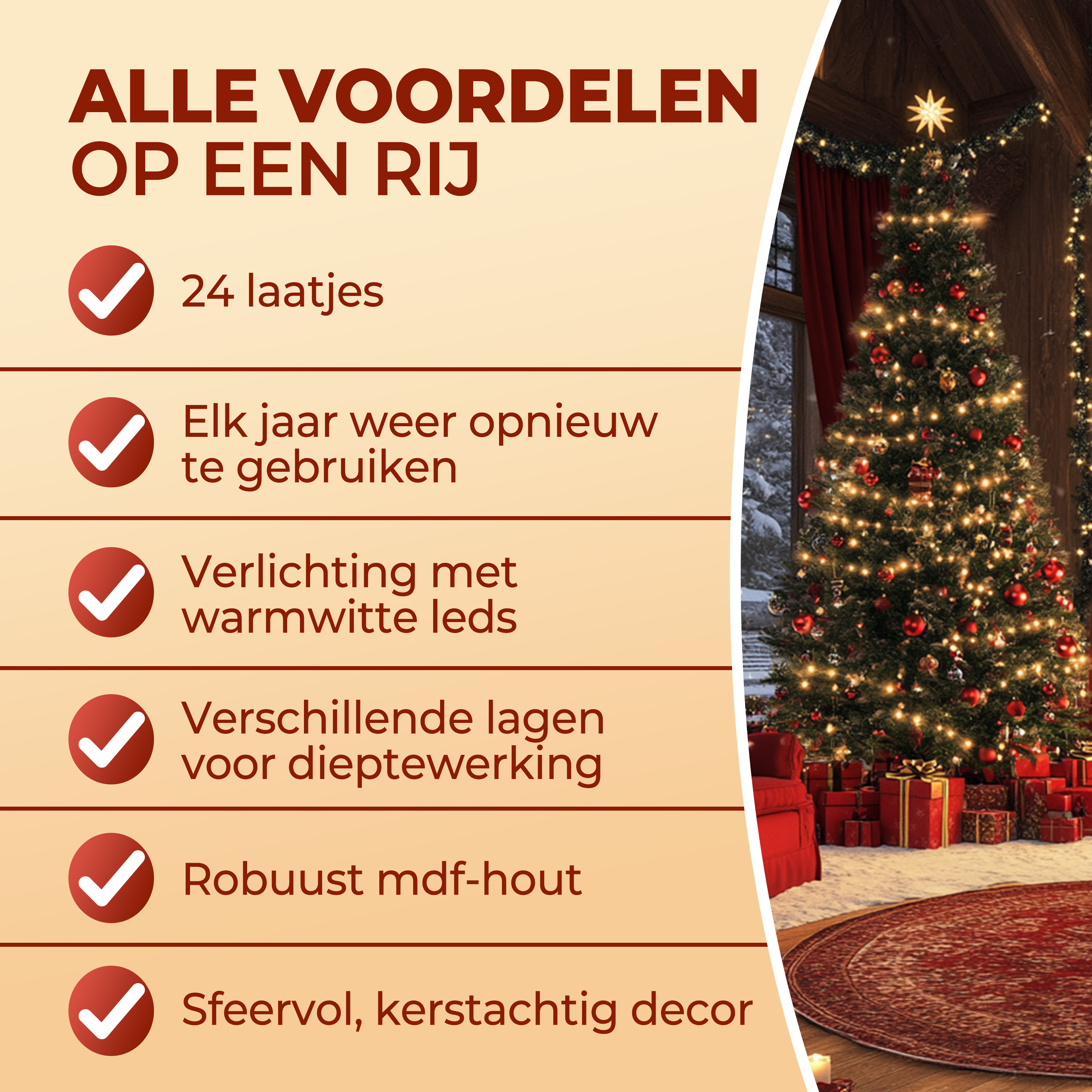 Adventskalender\u0020Winterlandschap\u0020Hout\u0020LED Adventskalender\u0020Winterlandschap\u0020Hout\u0020LED