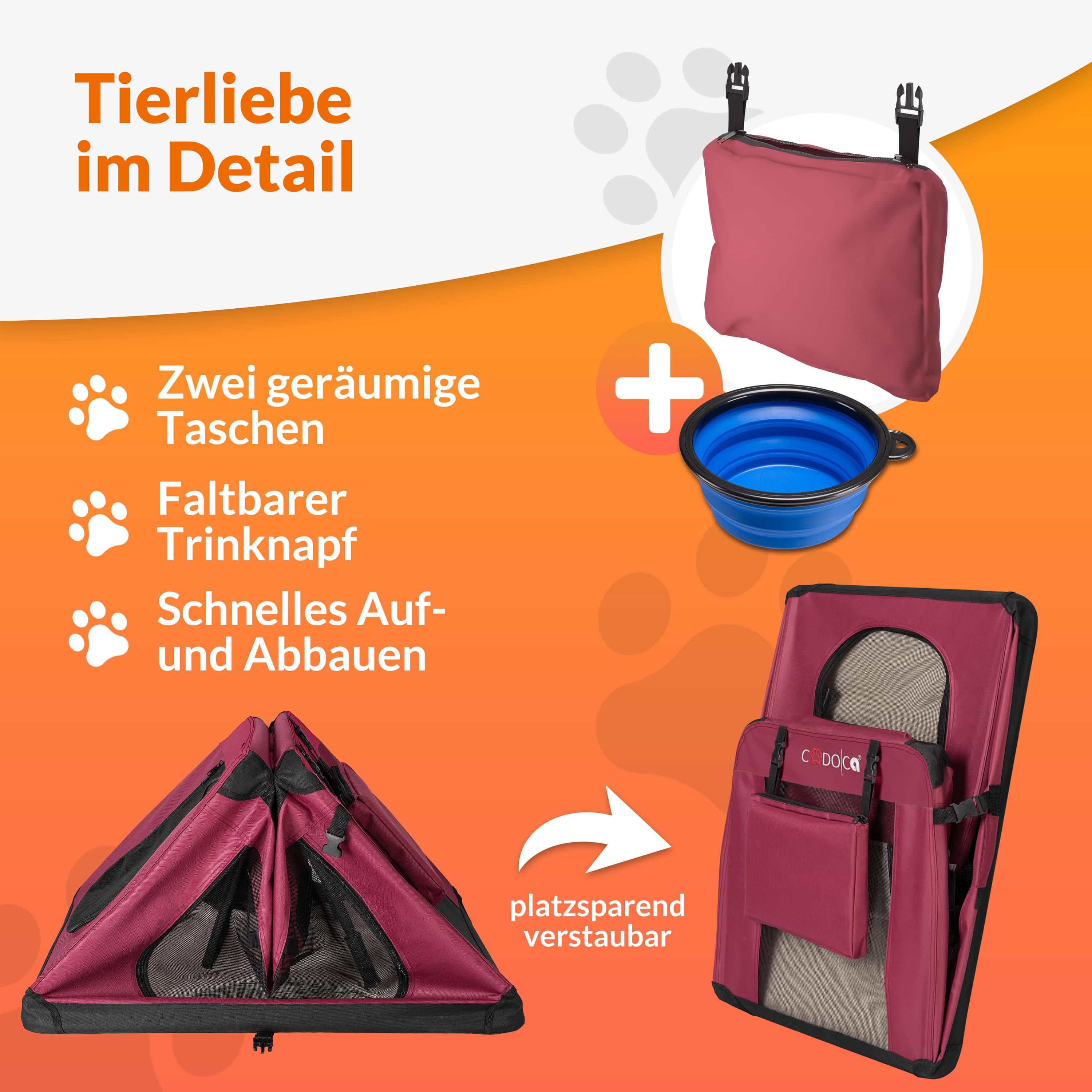 Hondentransportbox\u0020Donker\u0020Rood\u0020M\u002060x42x44cm Hondentransportbox\u0020Donker\u0020Rood\u0020M\u002060x42x44cm