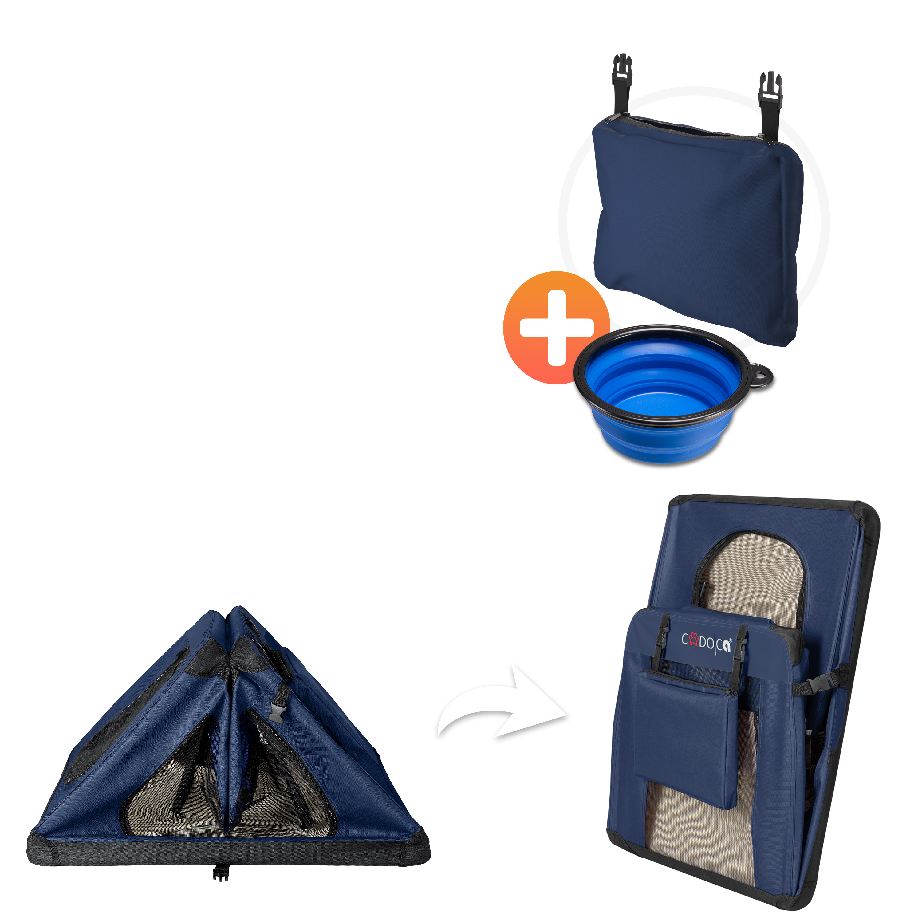 Hondentransportbox\u0020Blauw\u0020L\u002070x52x50cm Hondentransportbox\u0020Blauw\u0020L\u002070x52x50cm