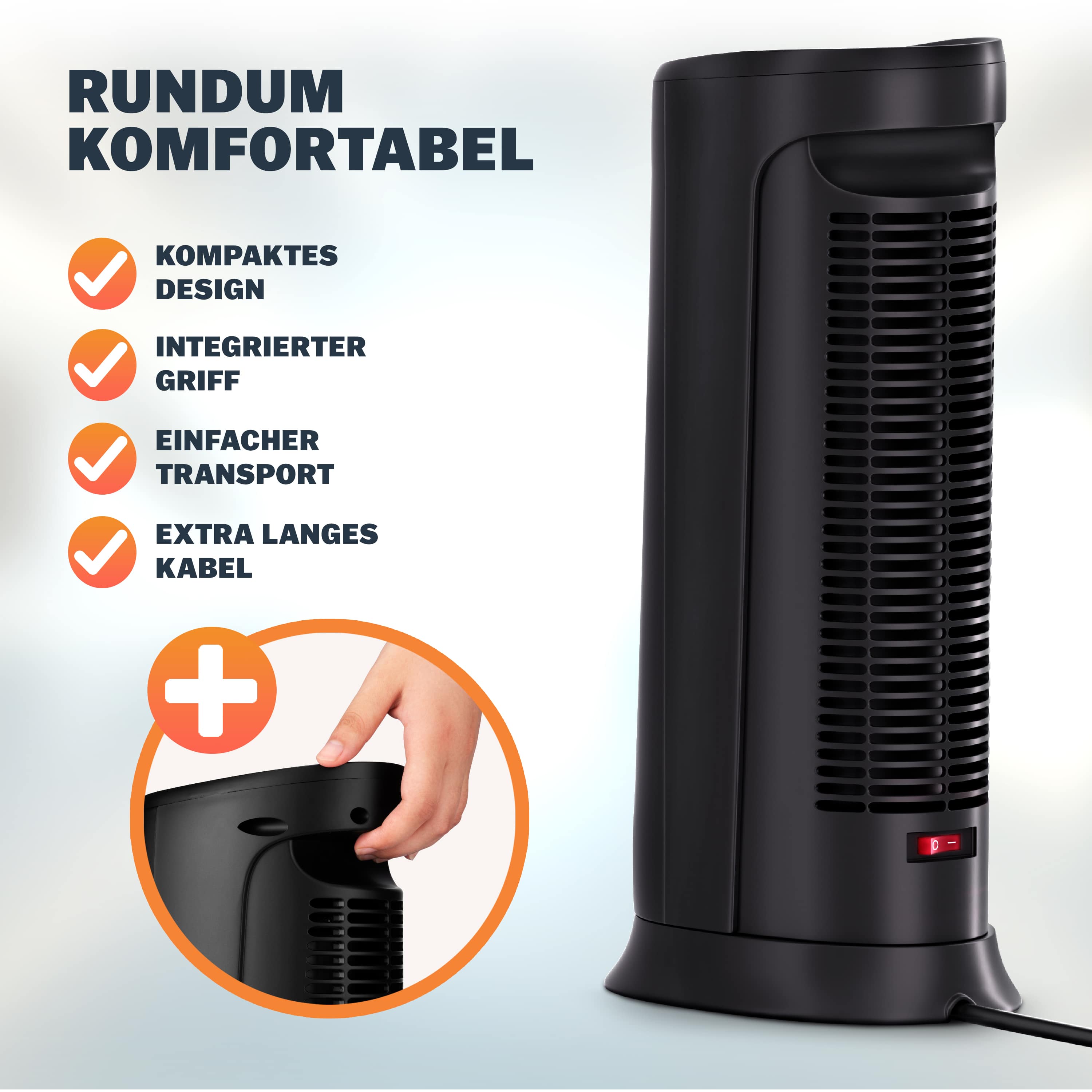 Keramische\u0020Ventilatorkachel\u0020MZKH2200\u0020Zwart\u00202000W