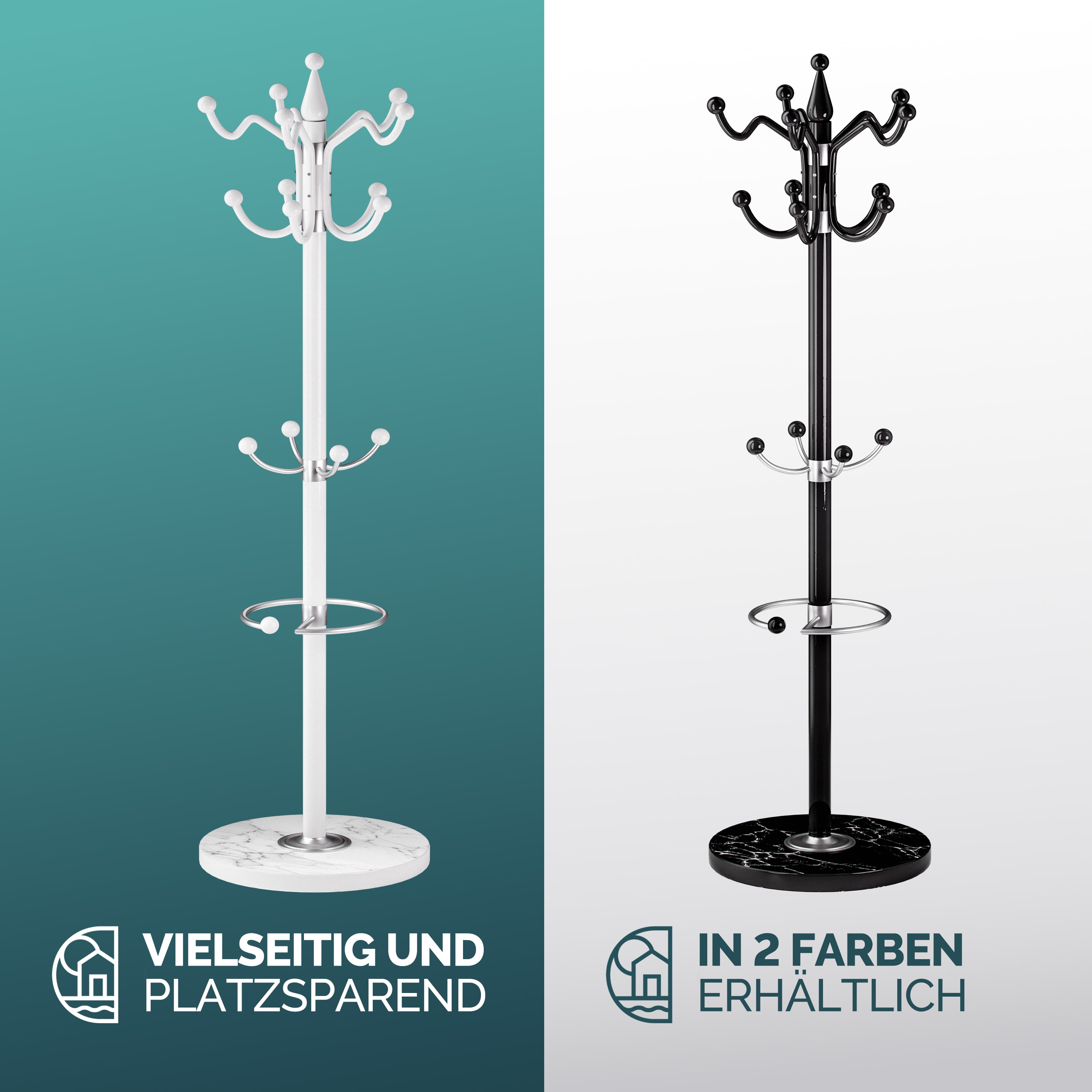 Kapstok\u0020Zwart\u0020173cm\u0020Gebogen Kapstok\u0020Zwart\u0020173cm\u0020Gebogen