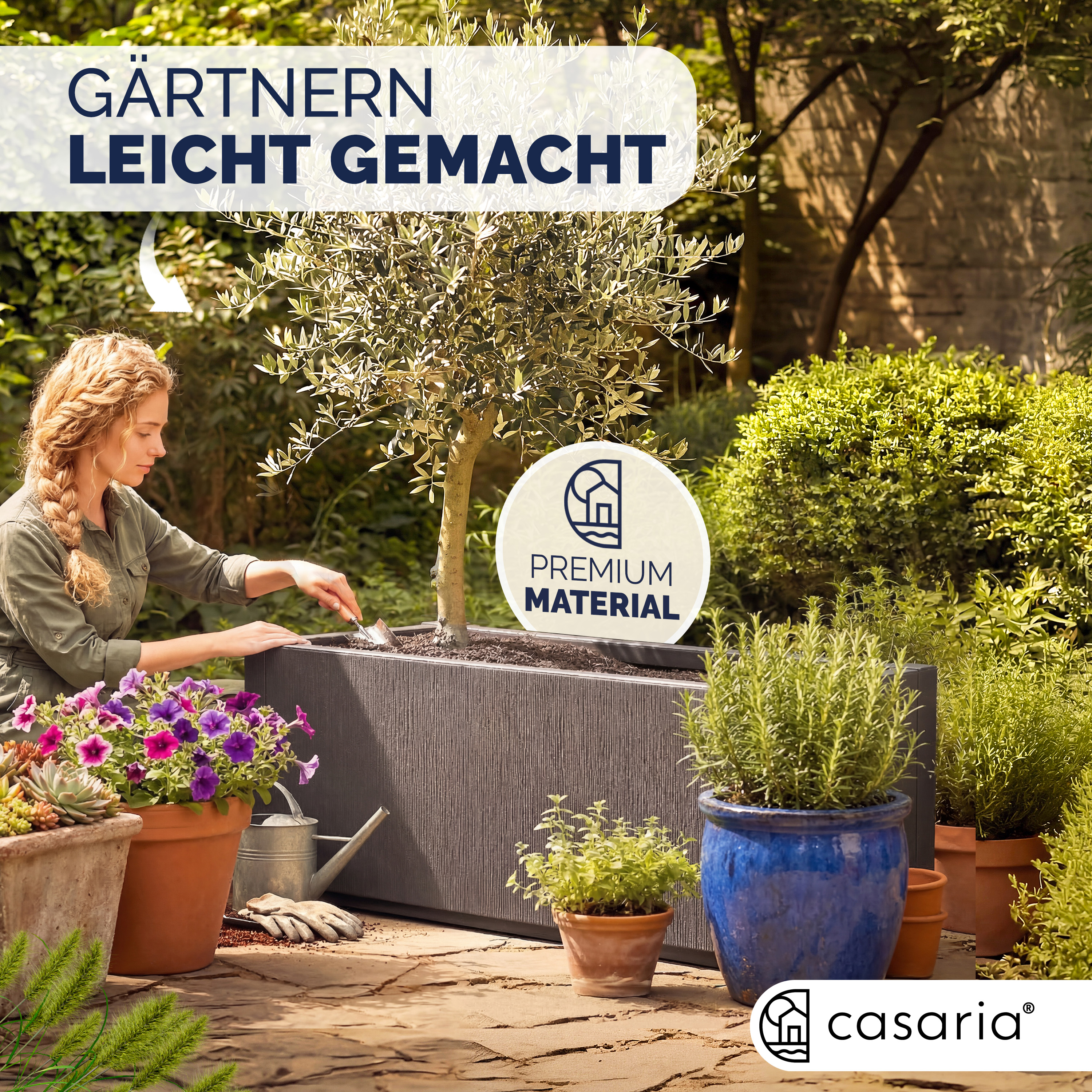 Bloempot\u0020Ethica\u0020Bruin\u0020plastic\u002080x36x36cm