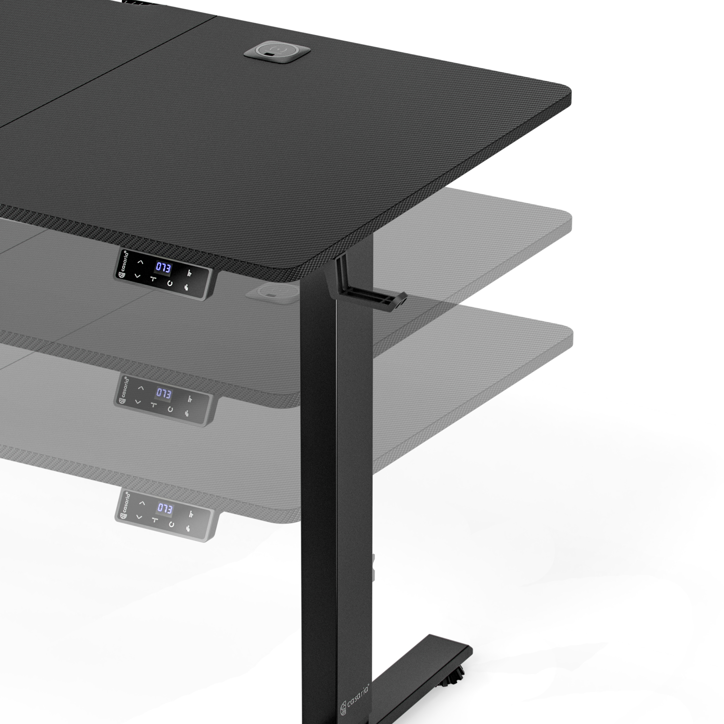 Zit\u0020sta\u0020bureau\u0020Zwart\u0020120x60x72\u002D117cm Zit\u0020sta\u0020bureau\u0020Zwart\u0020120x60x72\u002D117cm