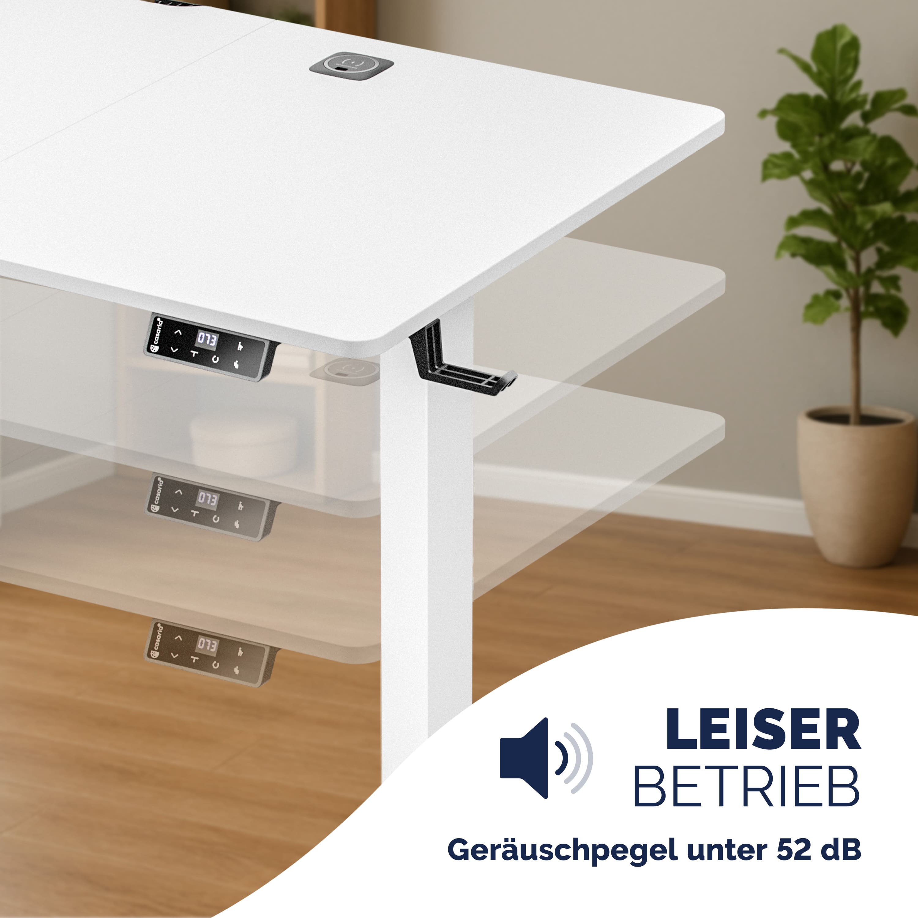 Zit\u0020sta\u0020bureau\u0020Wit\u0020160x75x72\u002D117cm Zit\u0020sta\u0020bureau\u0020Wit\u0020160x75x72\u002D117cm