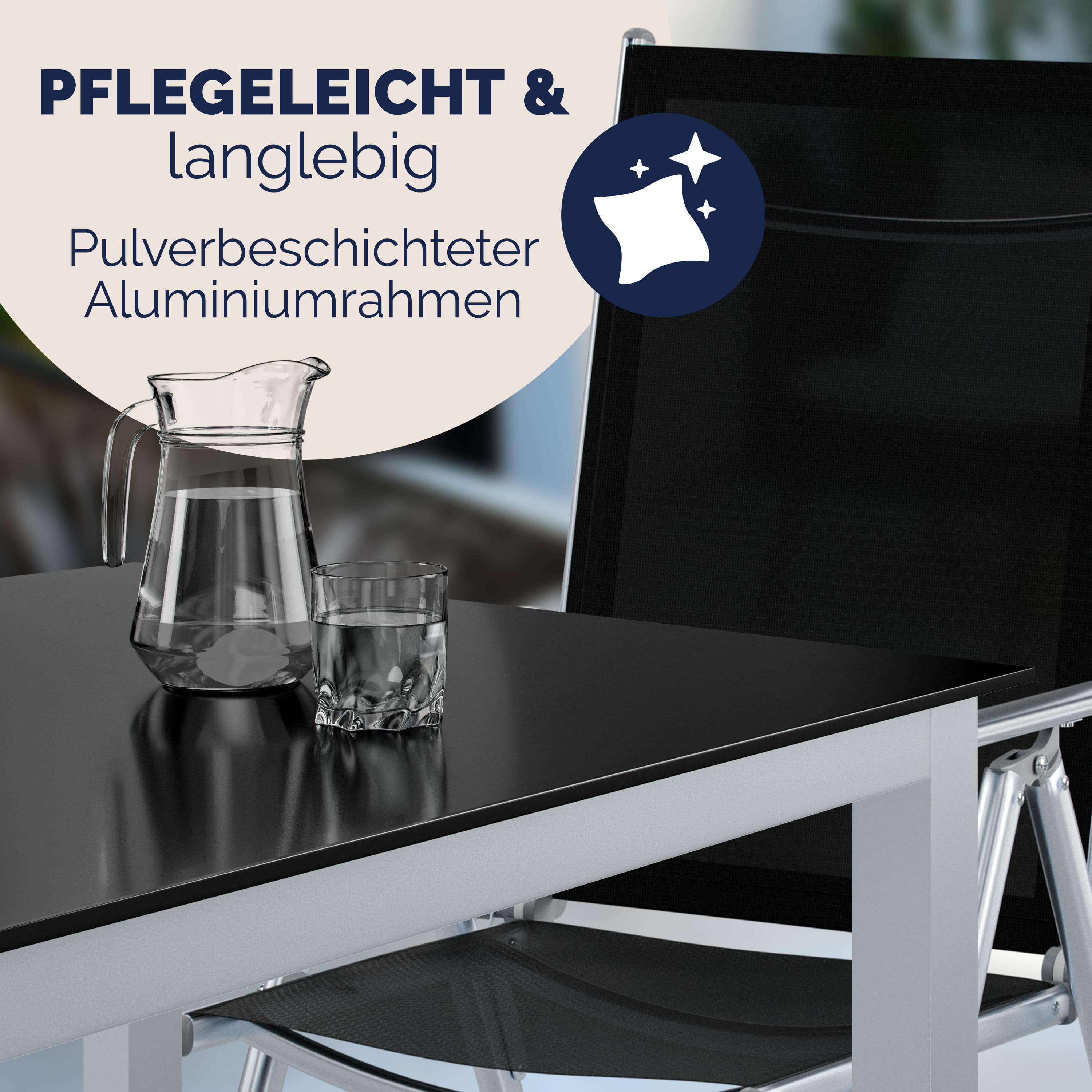 Tuinset\u0020Bern\u00209\u002Ddelig\u0020Zilver\u0020Aluminium