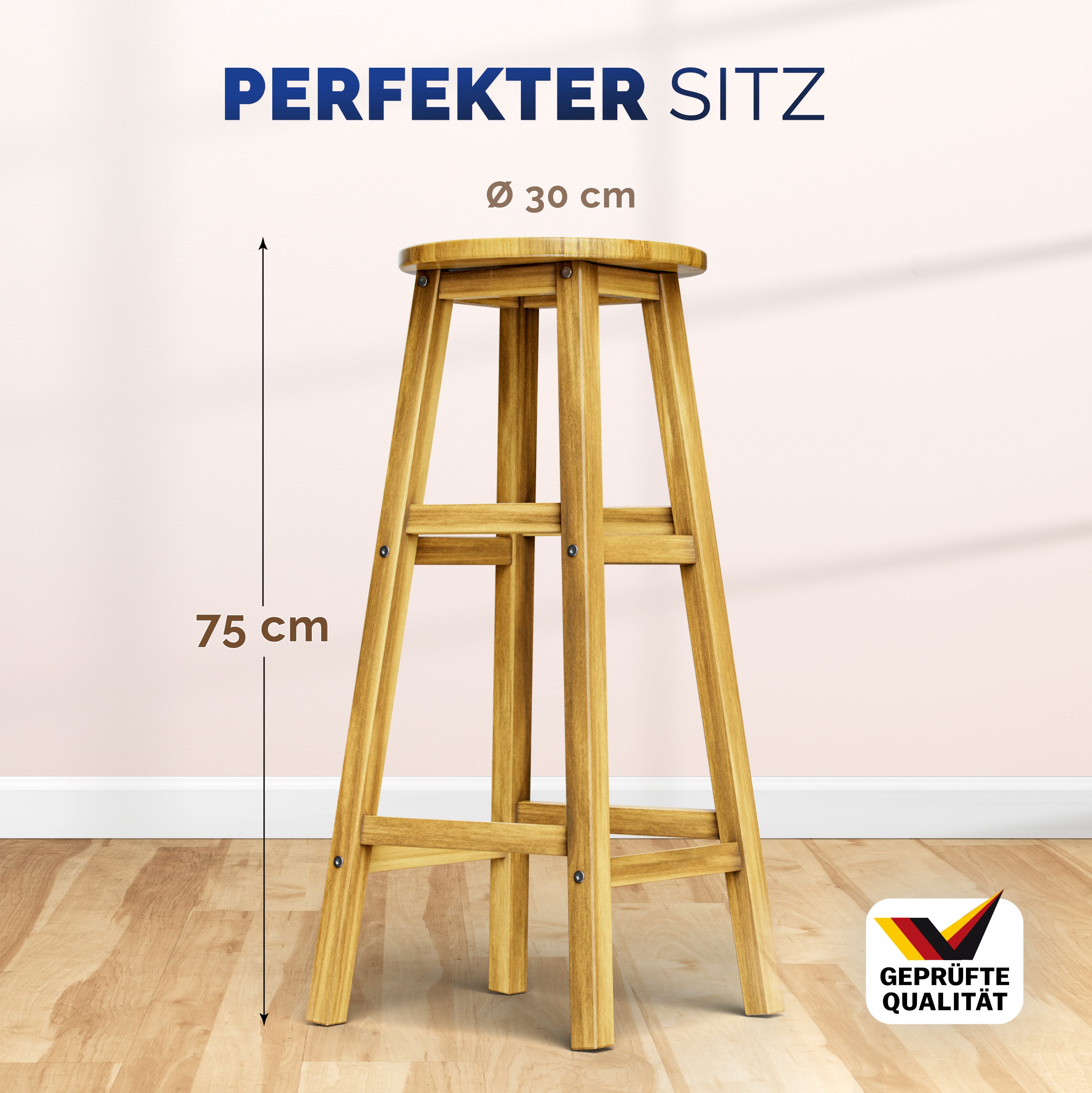 Barkrukken\u00202\u0020stuks\u0020Acaciahout