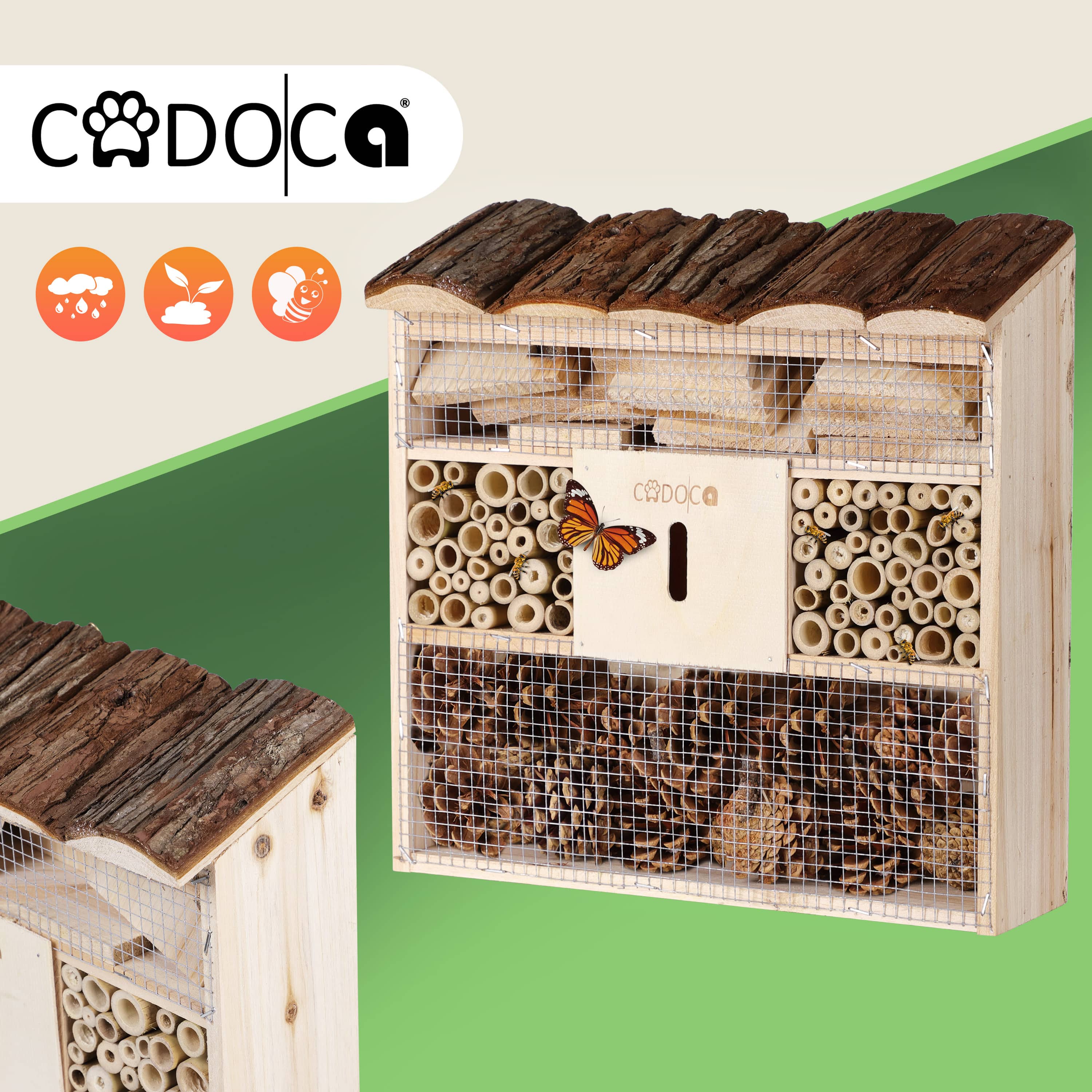 Insectenhotel\u0020nestkastje\u002030,5x9,5x31cm Insectenhotel\u0020nestkastje\u002030,5x9,5x31cm