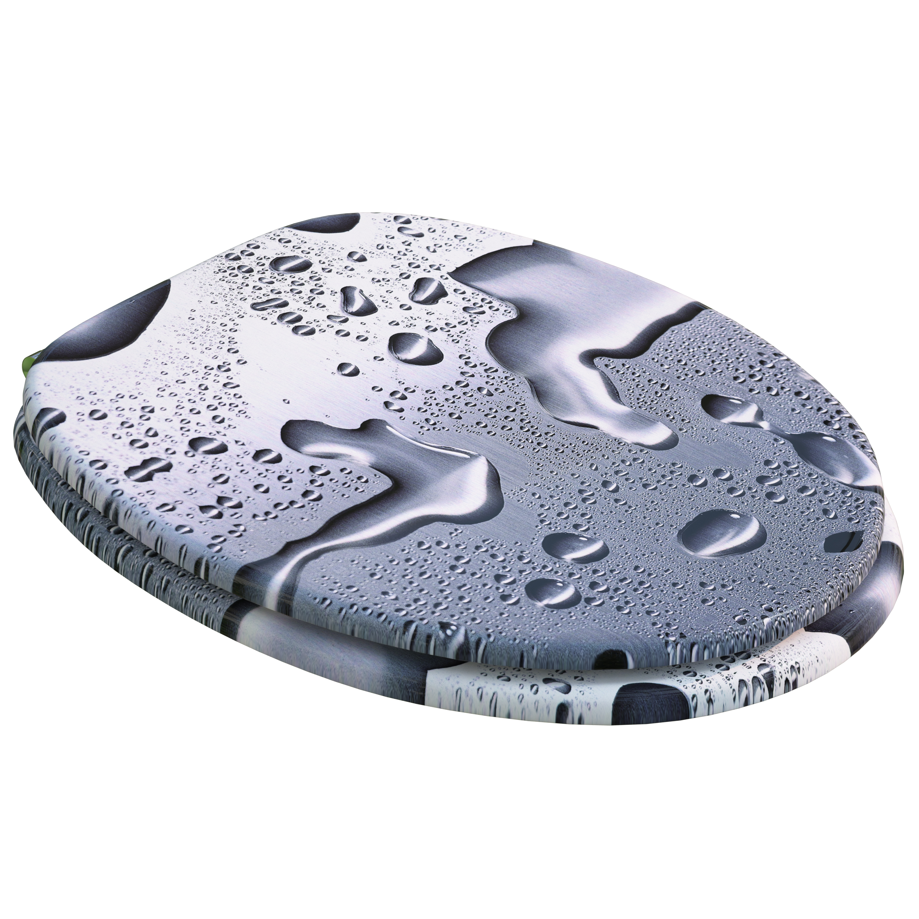 Wc\u002DBril\u0020met\u0020Zacht\u0020Sluitingsmechanisme\u0020Waterdrops Wc\u002DBril\u0020met\u0020Zacht\u0020Sluitingsmechanisme\u0020Waterdrops