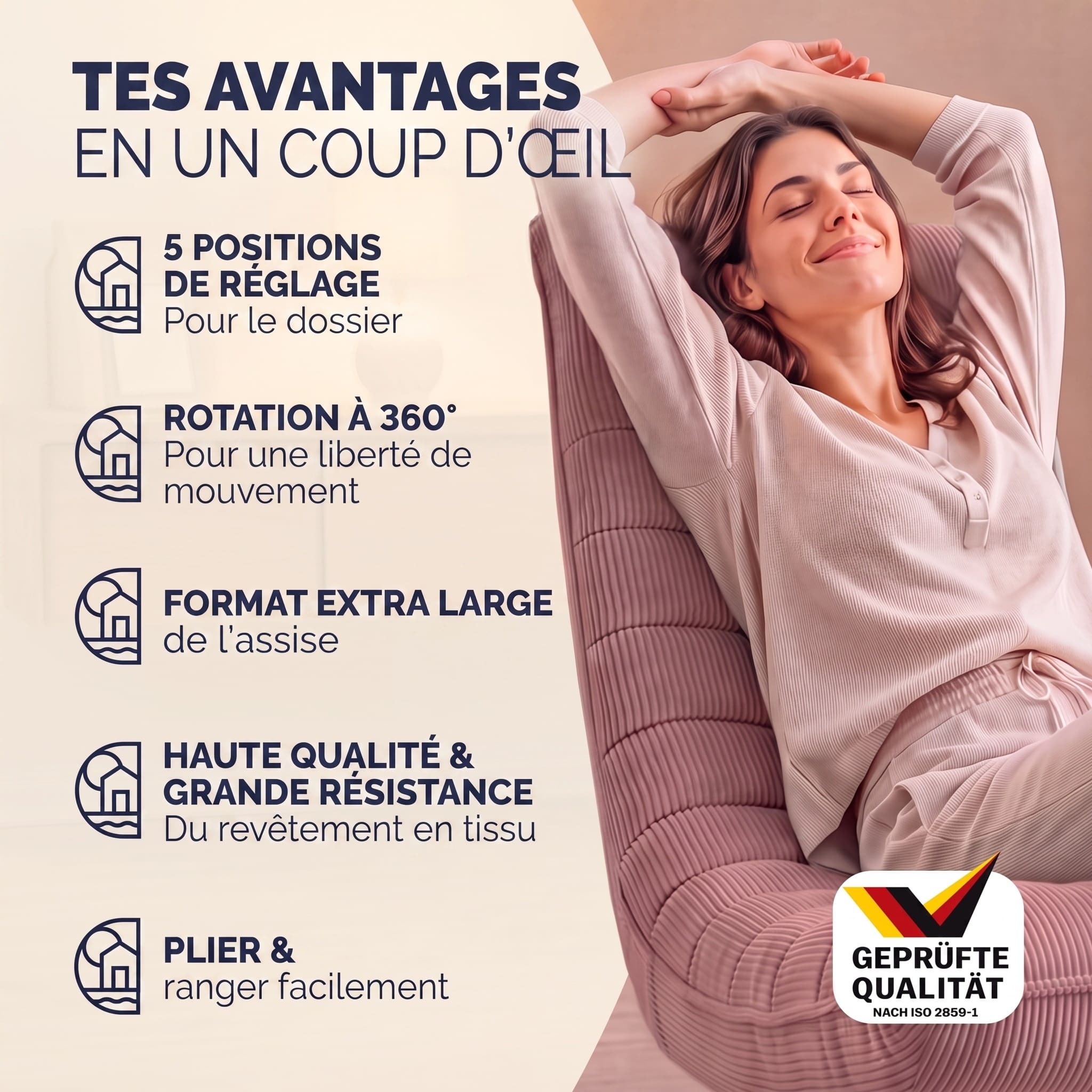 Fauteuil\u0020Aberdeen\u0020donkerroze\u0020ribstof,\u00205\u002Dstanden\u0020verstelbaar,\u0020360\u00B0\u0020draaibaar,\u0020inklapbaar Fauteuil\u0020Aberdeen\u0020donkerroze\u0020ribstof,\u00205\u002Dstanden\u0020verstelbaar,\u0020360\u00B0\u0020draaibaar,\u0020inklapbaar