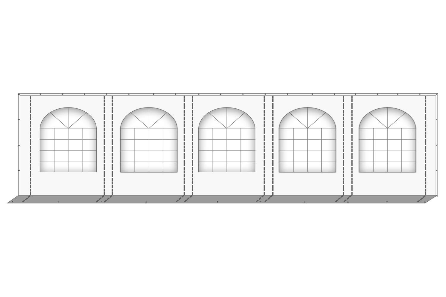 PVC\u0020zijwand\u0020met\u0020boogramen\u0020lengte\u002010m\u002D220cm\u0020hoog\u002Dkies\u0020je\u0020kleur