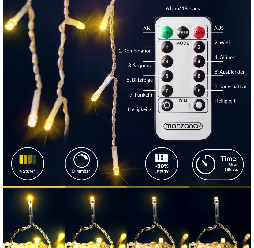 Lichtgordijn\u0020200\u0020LED\u0020Kerstdeco\u0020Warmwit\u002010\u0020Meter Lichtgordijn\u0020200\u0020LED\u0020Kerstdeco\u0020Warmwit\u002010\u0020Meter