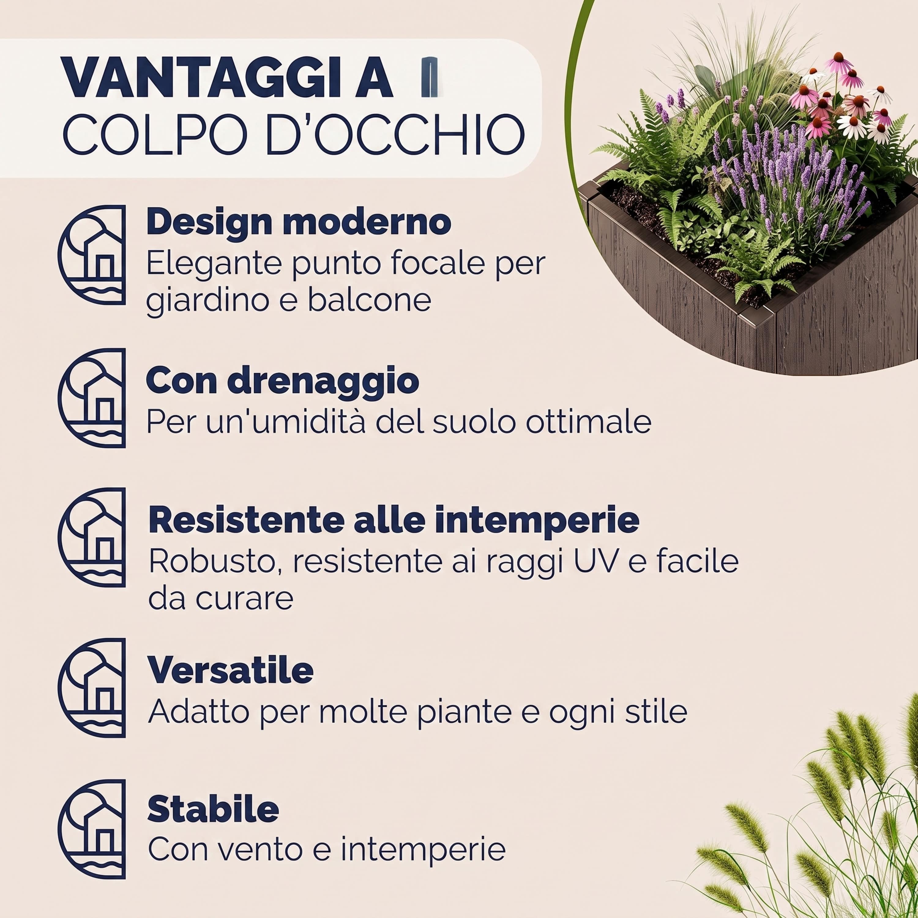 Bloempot\u0020Ethica\u0020bruin\u0020kunststof\u002036\u0020x\u002036\u0020x\u002035\u0020cm Bloempot\u0020Ethica\u0020bruin\u0020kunststof\u002036\u0020x\u002036\u0020x\u002035\u0020cm