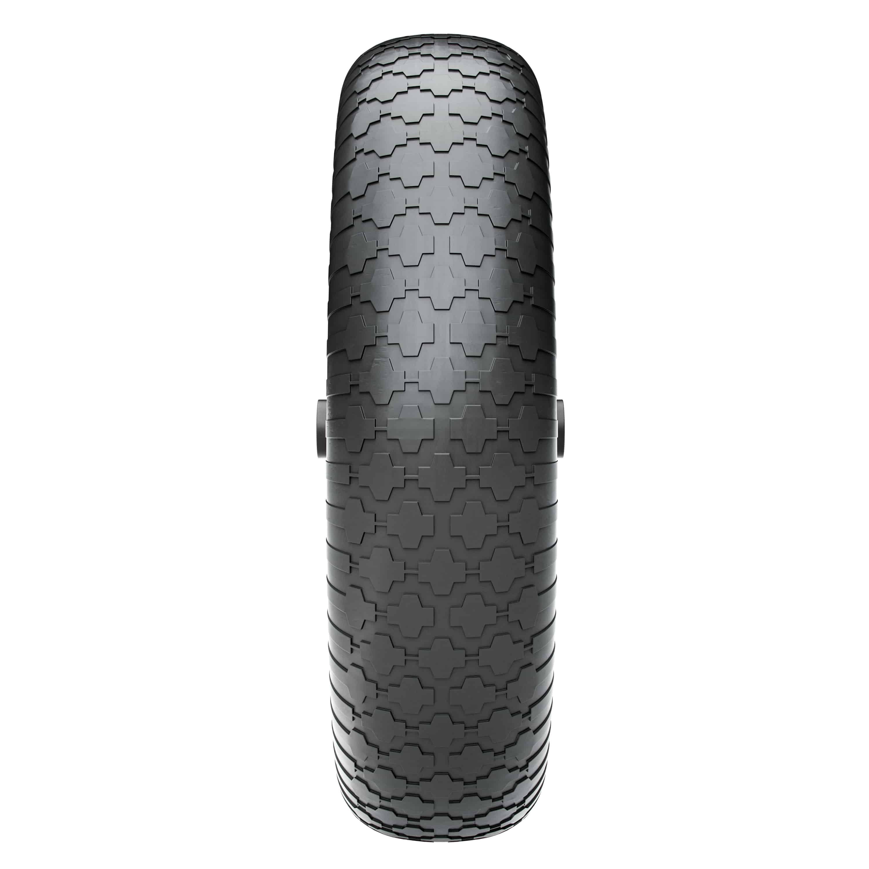 Kruiwagenwiel\u0020Zwart\u002FRood\u0020Rubber\u0020\u00F839cm\u0020max\u0020200kg