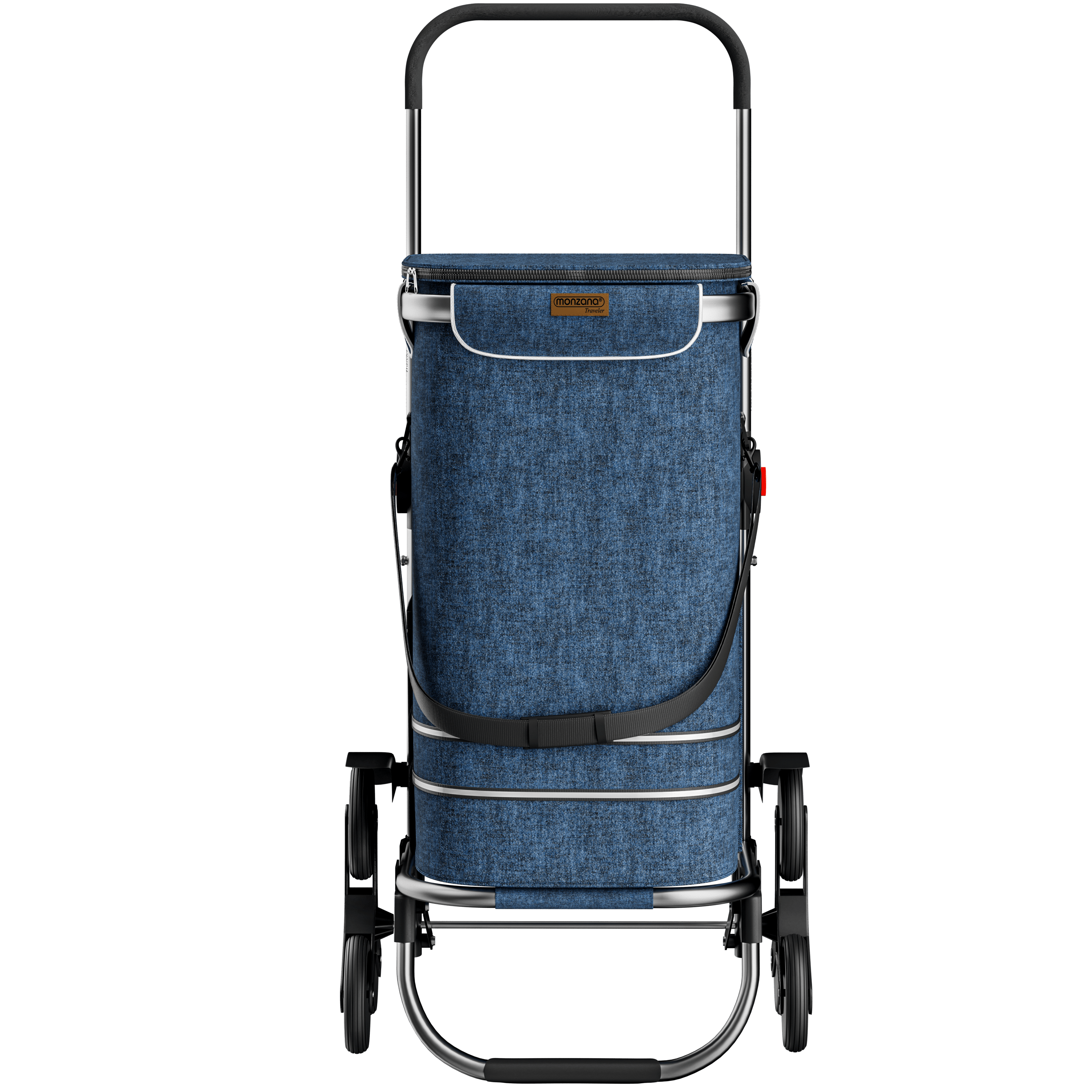 Boodschappentrolley\u00202in1\u0020Blauw Boodschappentrolley\u00202in1\u0020Blauw