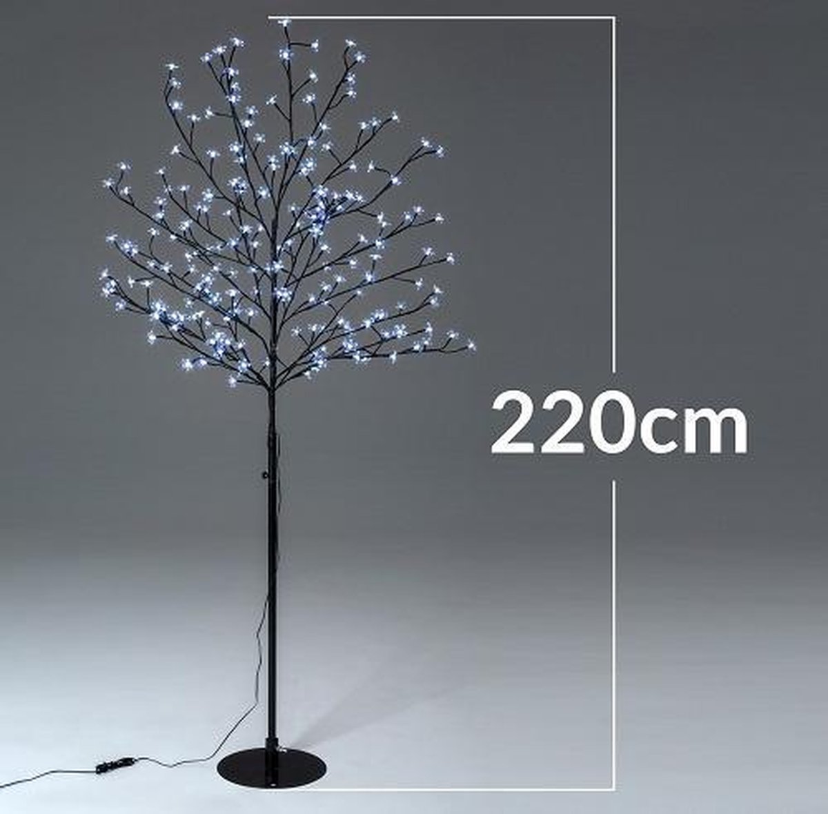 Kerst\u0020bloesemboom\u0020220cm\u0020met\u0020220\u0020LED\u0027s\u0020blauwe\u0020verlichting\u0020voor\u0020binnen\u0020en\u0020buiten