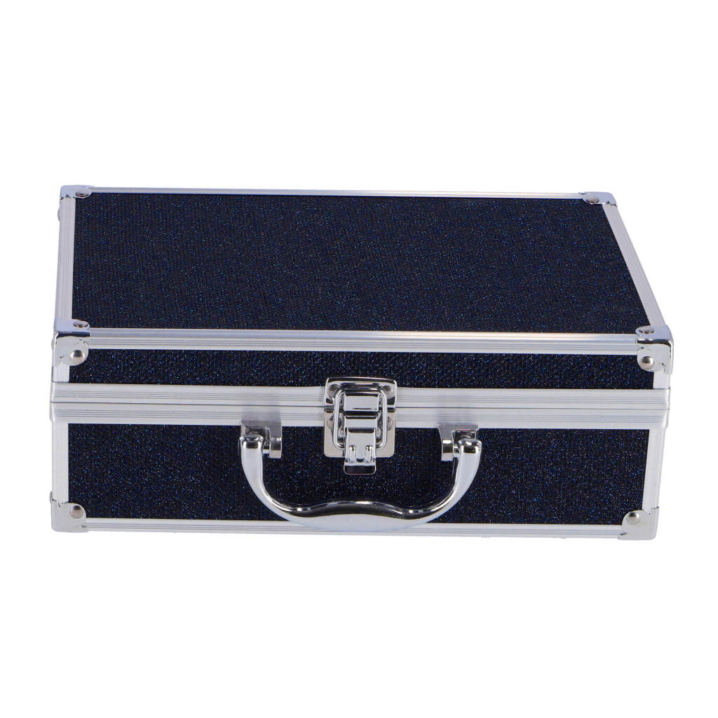 Casuelle\u0020Aluminium\u0020Make\u002DUp\u0020Koffer\u0020Donkerblauw\u002FGlitter