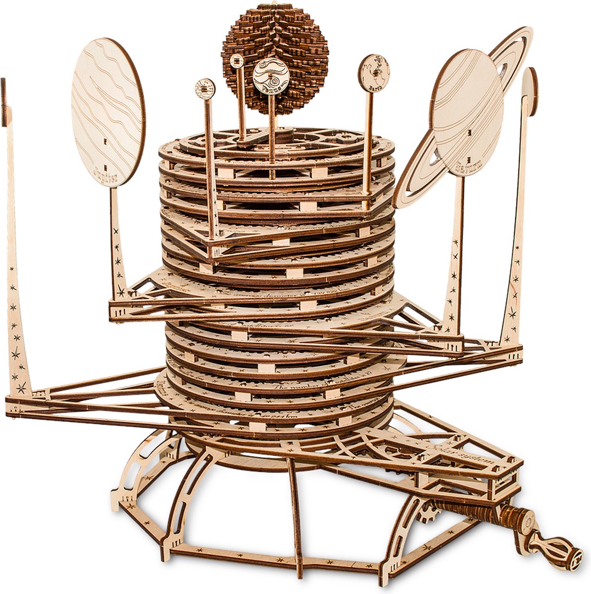 Eco\u0020Wood\u0020Planetarium\u0020houten\u0020modelbouw\u0020DIY\u0020Knutselen