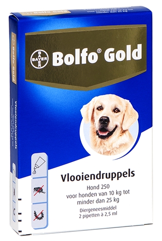BOLFO\u0020GOLD\u0020HOND\u0020VLOOIENDRUPPELS\u0020250\u00202\u0020PIPET