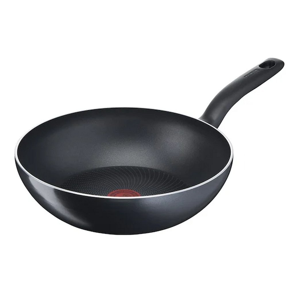 Tefal\u0020Start\u0020Easy\u0020Wokpan\u002028\u0020cm\u0020Zwart