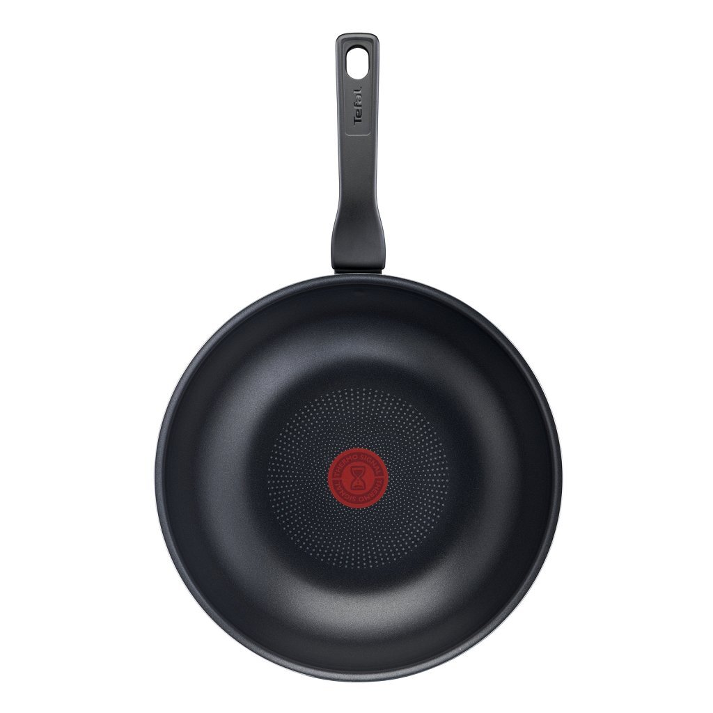Tefal\u0020XL\u0020Force\u0020Wokpan\u002028\u0020cm\u0020Zwart