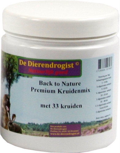 DIERENDROGIST\u0020BACK\u0020TO\u0020NATURE\u0020PREMIUM\u0020KRUIDENMIX\u0020MET\u002033\u0020KRUIDEN\u0020450\u0020GR DIERENDROGIST\u0020BACK\u0020TO\u0020NATURE\u0020PREMIUM\u0020KRUIDENMIX\u0020MET\u002033\u0020KRUIDEN\u0020450\u0020GR