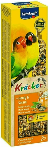 VITAKRAFT\u0020AGAPORNISKRACKER\u0020HONING\u00202\u0020IN\u00201