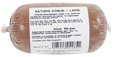 NATURIS\u0020KONIJN\u002FKALKOEN\u0020500\u0020GR