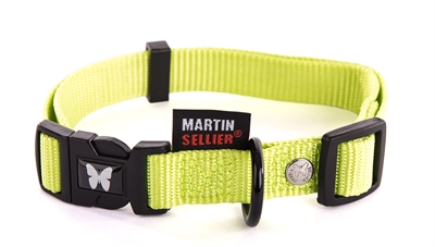 MARTIN\u0020SELLIER\u0020HALSBAND\u0020NYLON\u0020GROEN\u0020VERSTELBAAR\u002025\u0020MMX45\u002D65\u0020CM