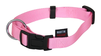 MARTIN\u0020HALSBAND\u0020BASIC\u0020NYLON\u0020ROZE\u002020\u002D30X1\u0020CM